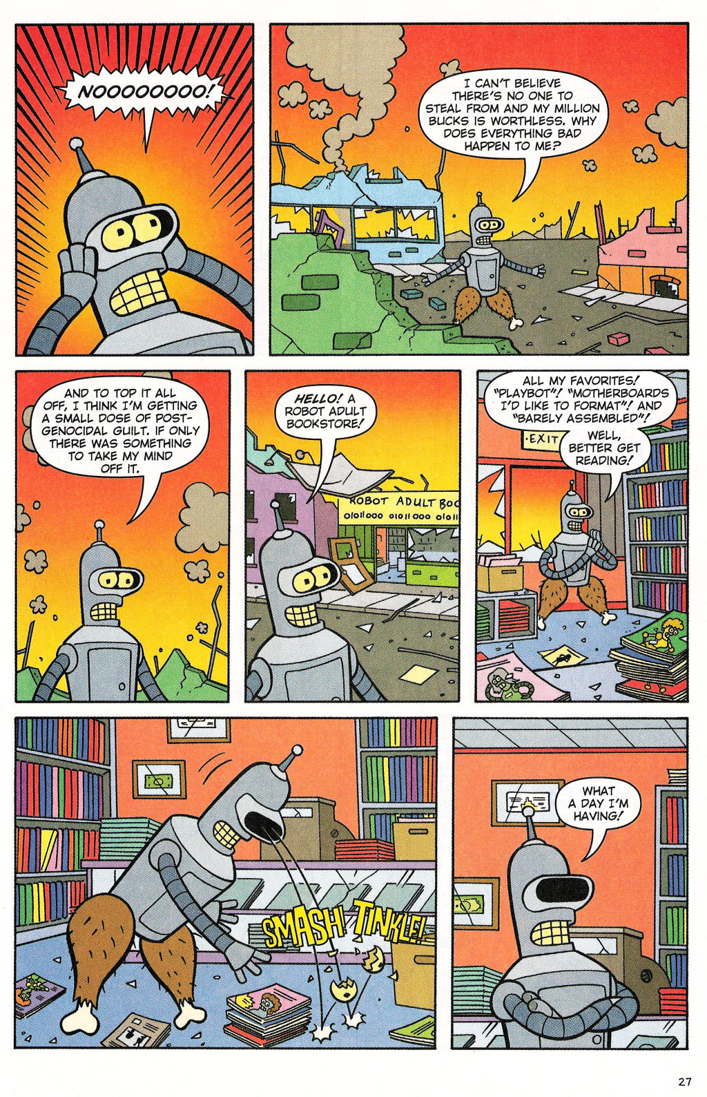Read online Futurama Comics comic -  Issue #28 - 22