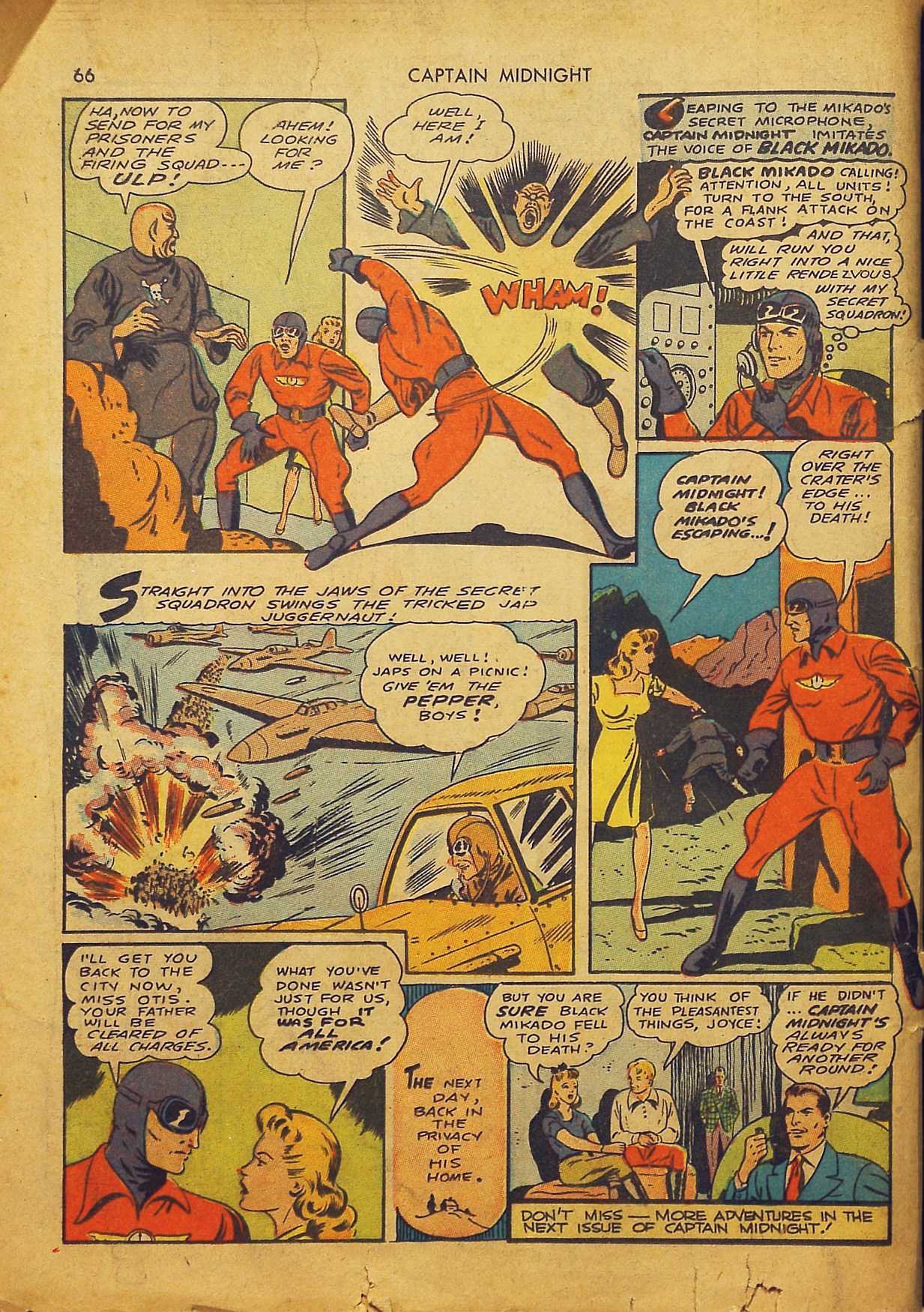 Read online Captain Midnight (1942) comic -  Issue #2 - 65