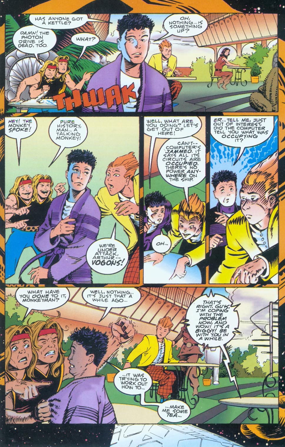Read online The Restaurant at the End of the Universe comic -  Issue #1 - 11