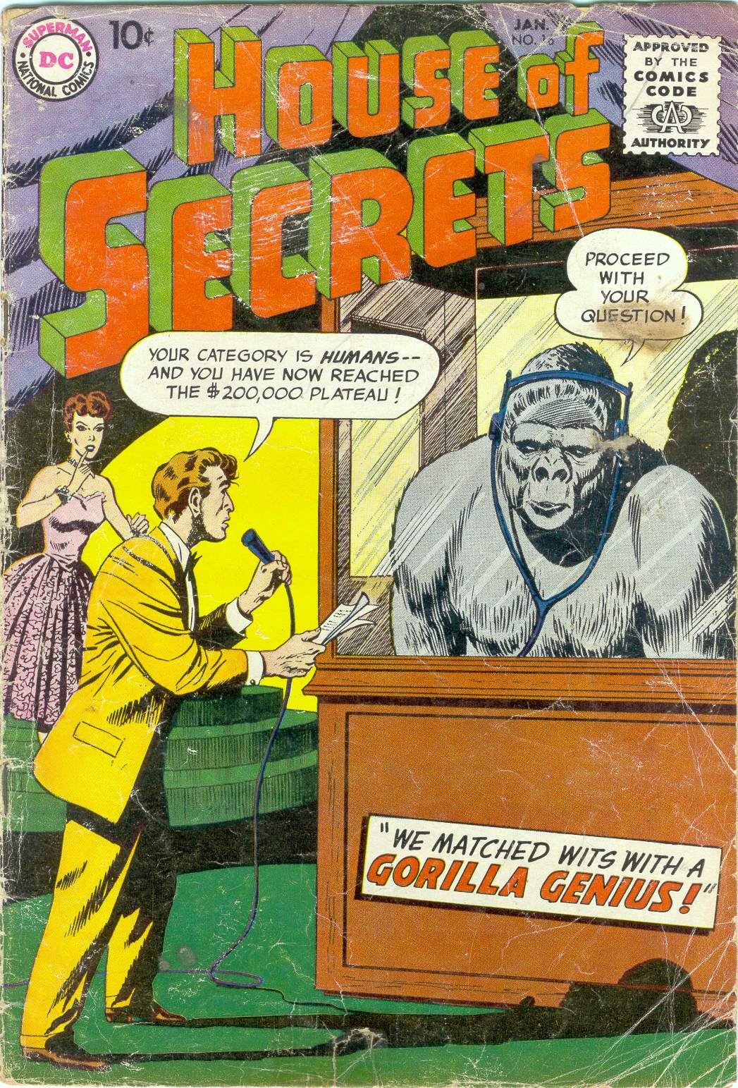 Read online House of Secrets (1956) comic -  Issue #16 - 1