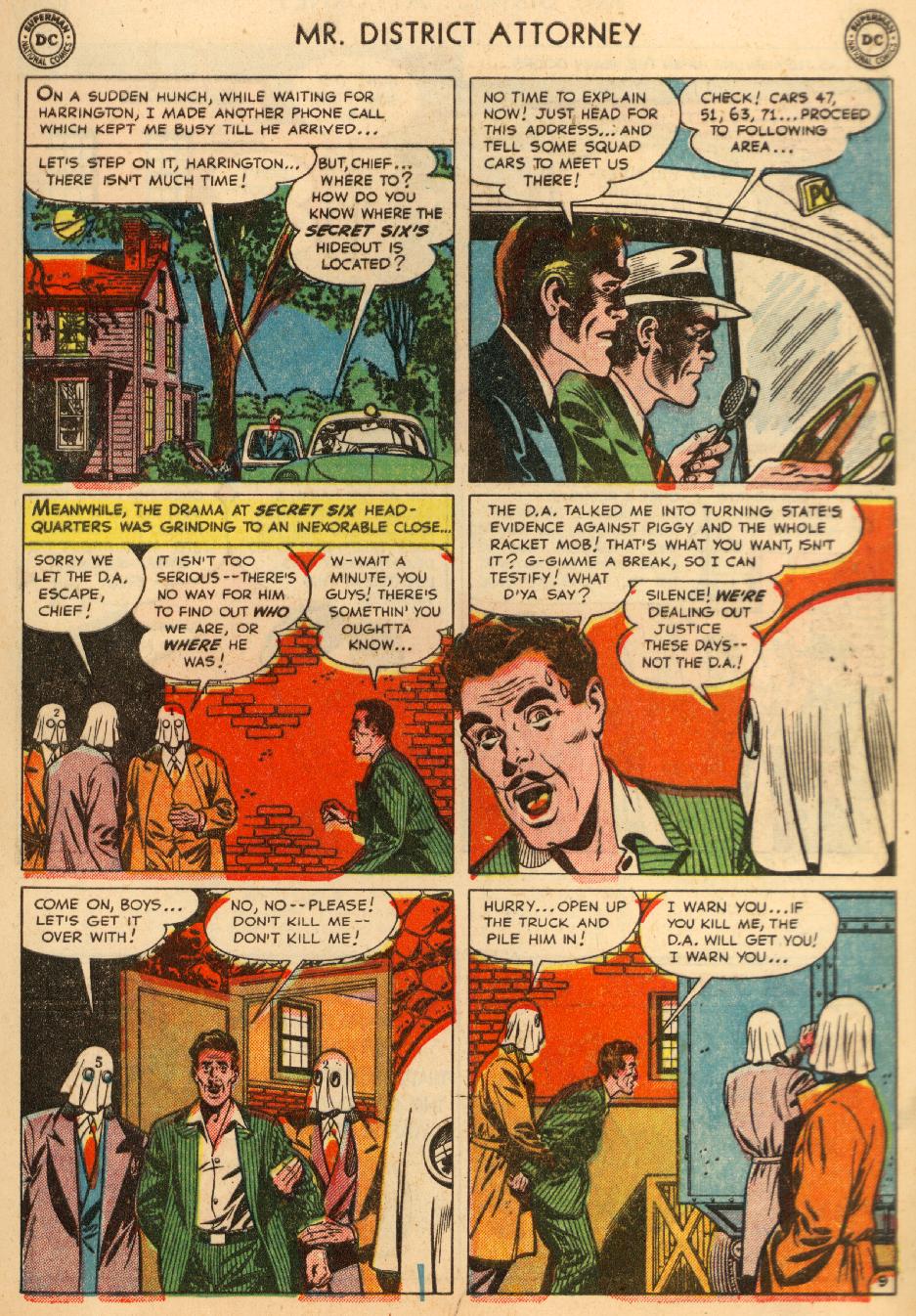 Read online Mr. District Attorney comic -  Issue #27 - 11