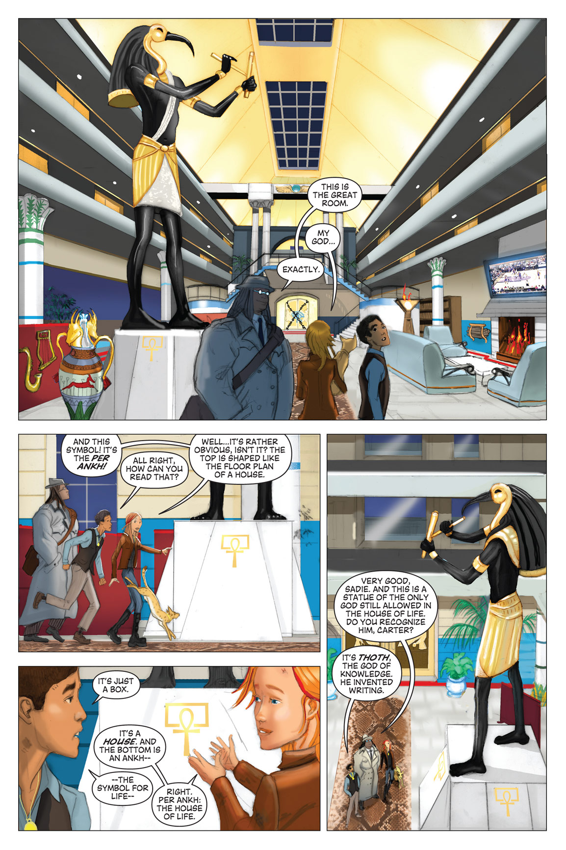 Read online The Kane Chronicles comic -  Issue # TPB 1 - 24