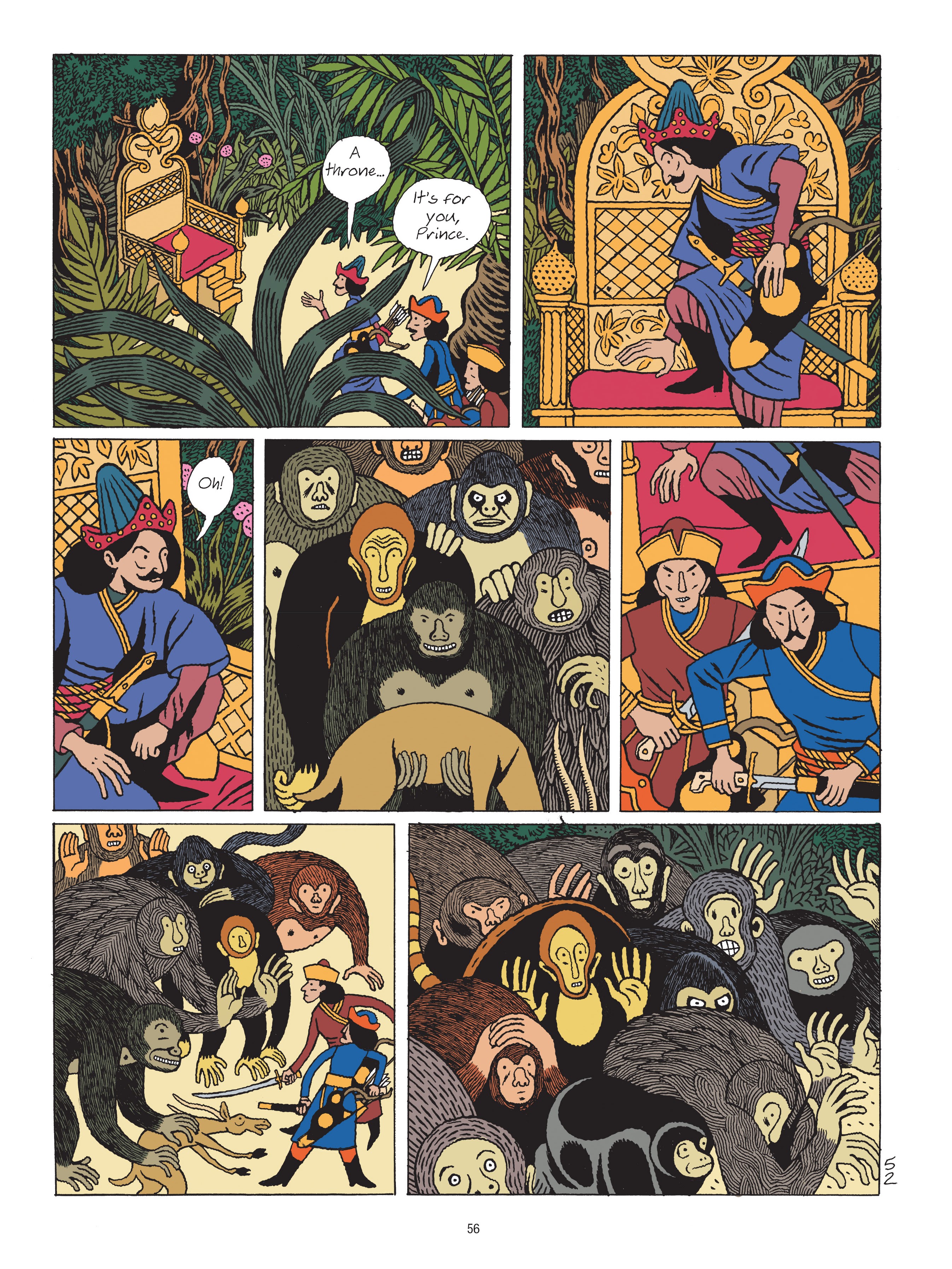 Read online A Tale of a Thousand and One Nights: HASIB & the Queen of Serpents comic -  Issue # TPB - 56