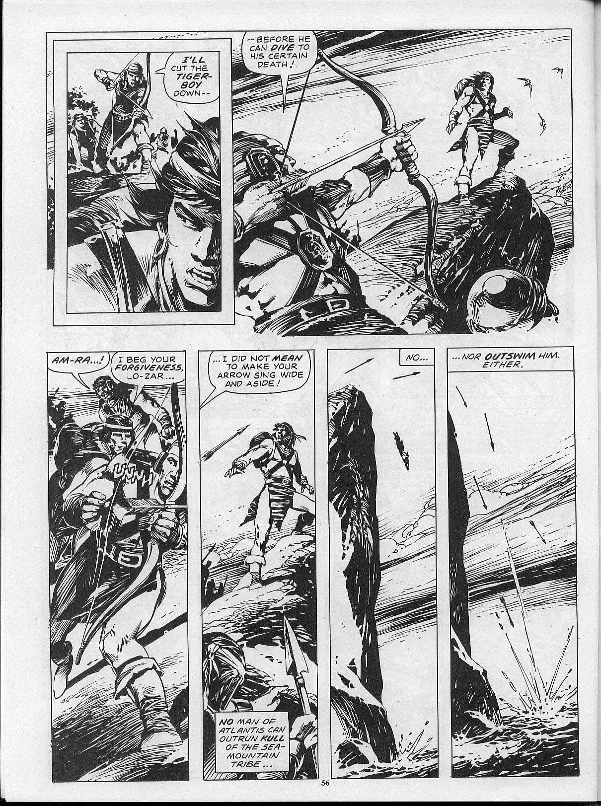 Read online The Savage Sword Of Conan comic -  Issue #202 - 58