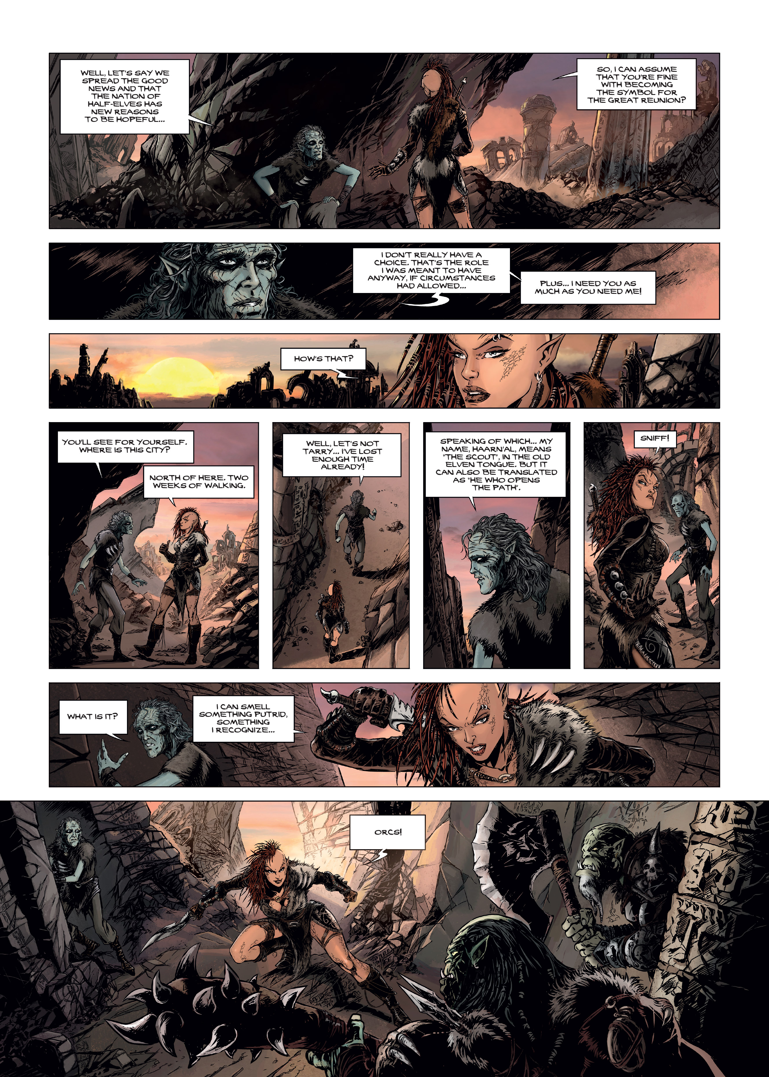 Read online Elves comic -  Issue #24 - 9