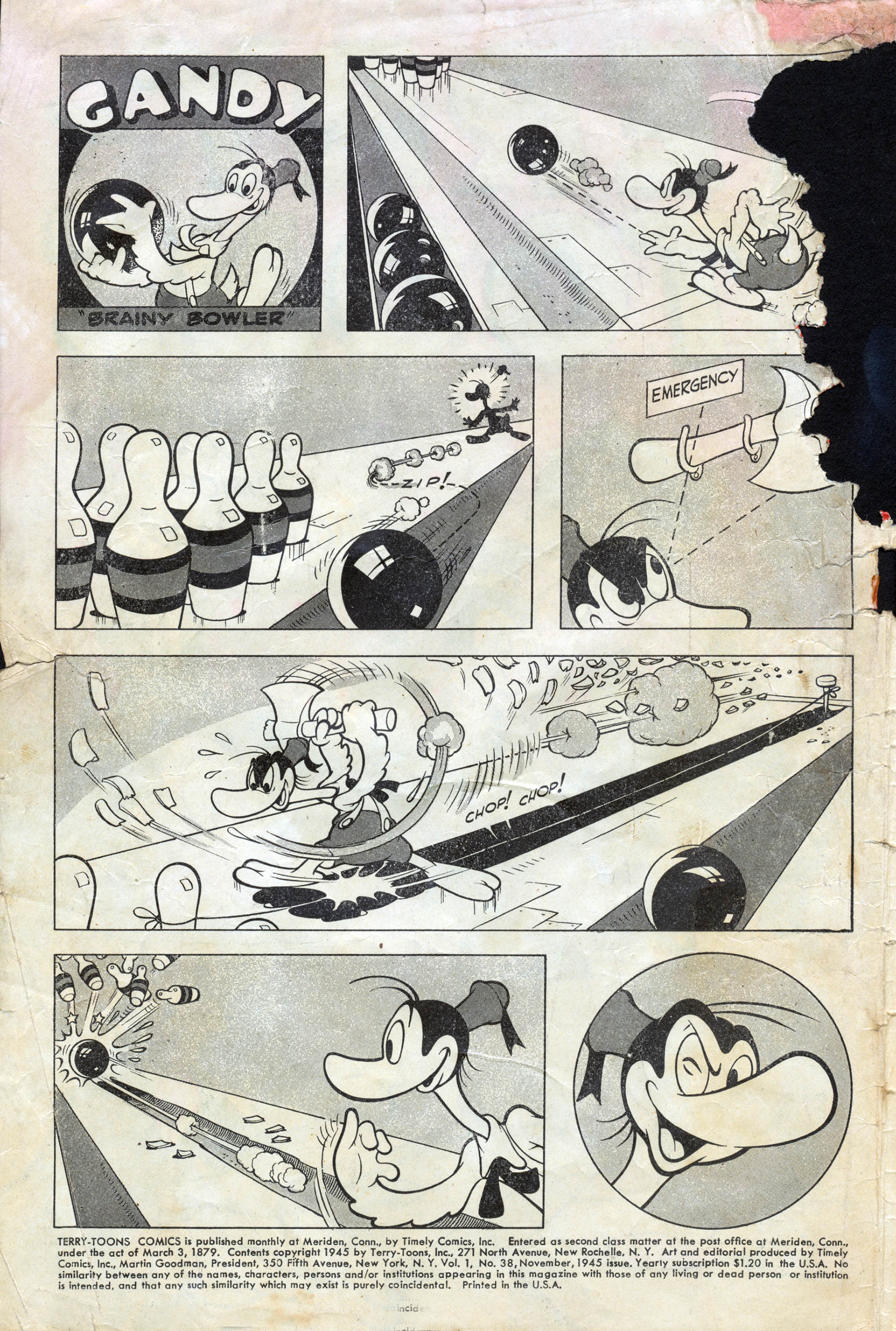 Read online Terry-Toons Comics comic -  Issue #38 - 2