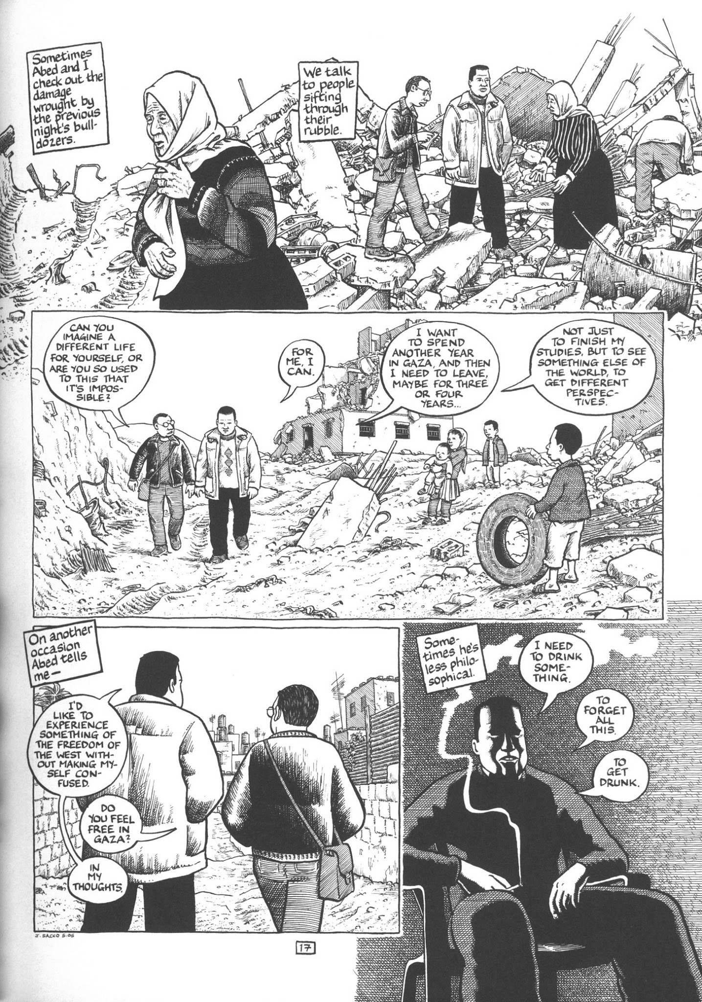 Read online Footnotes in Gaza comic -  Issue # TPB - 38