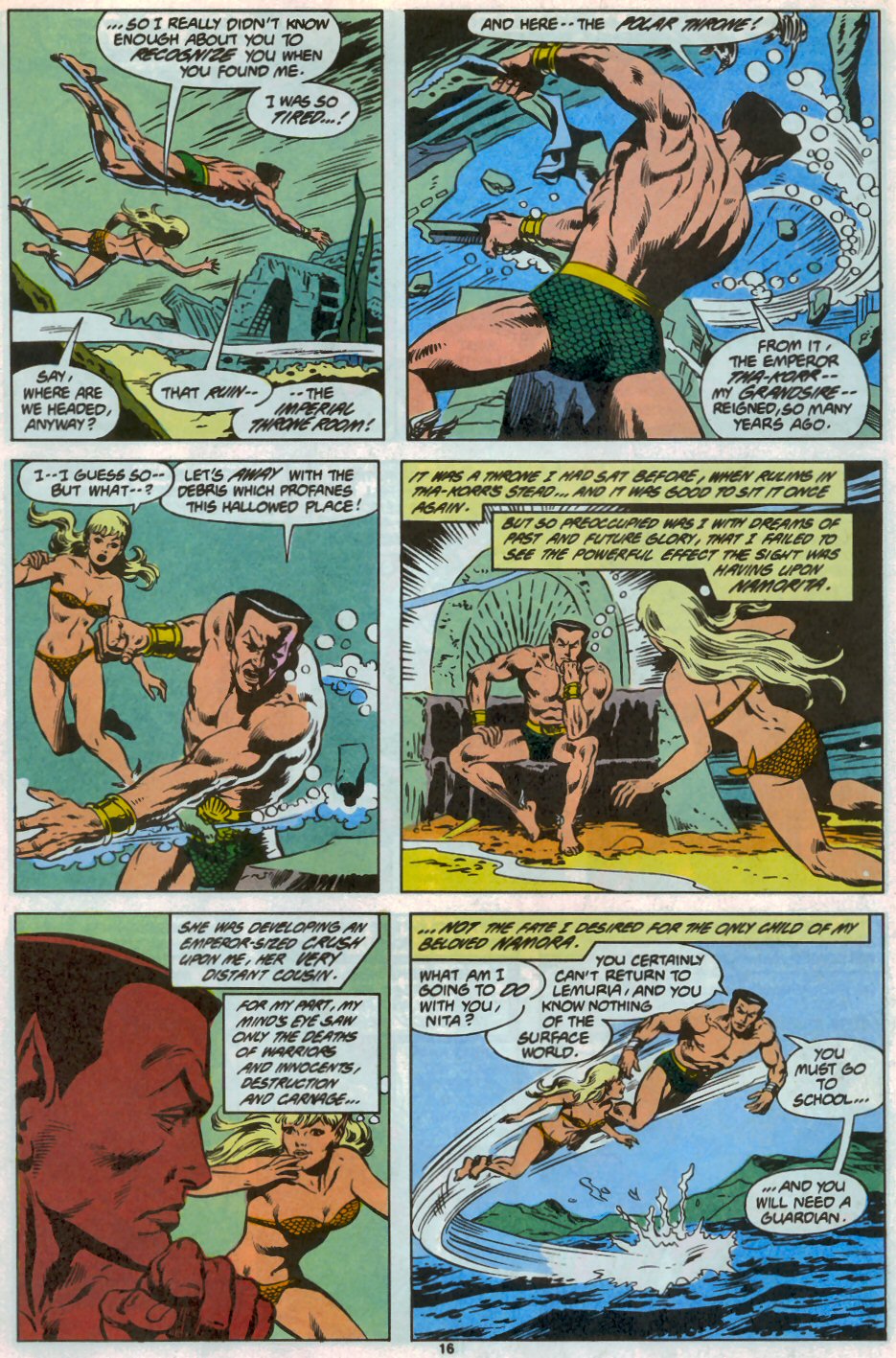 Read online Saga of the Sub-Mariner comic -  Issue #11 - 13