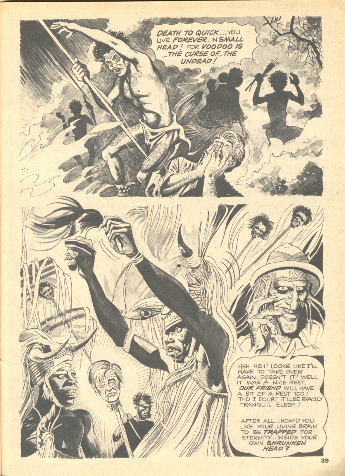 Read online Creepy (1964) comic -  Issue #33 - 38
