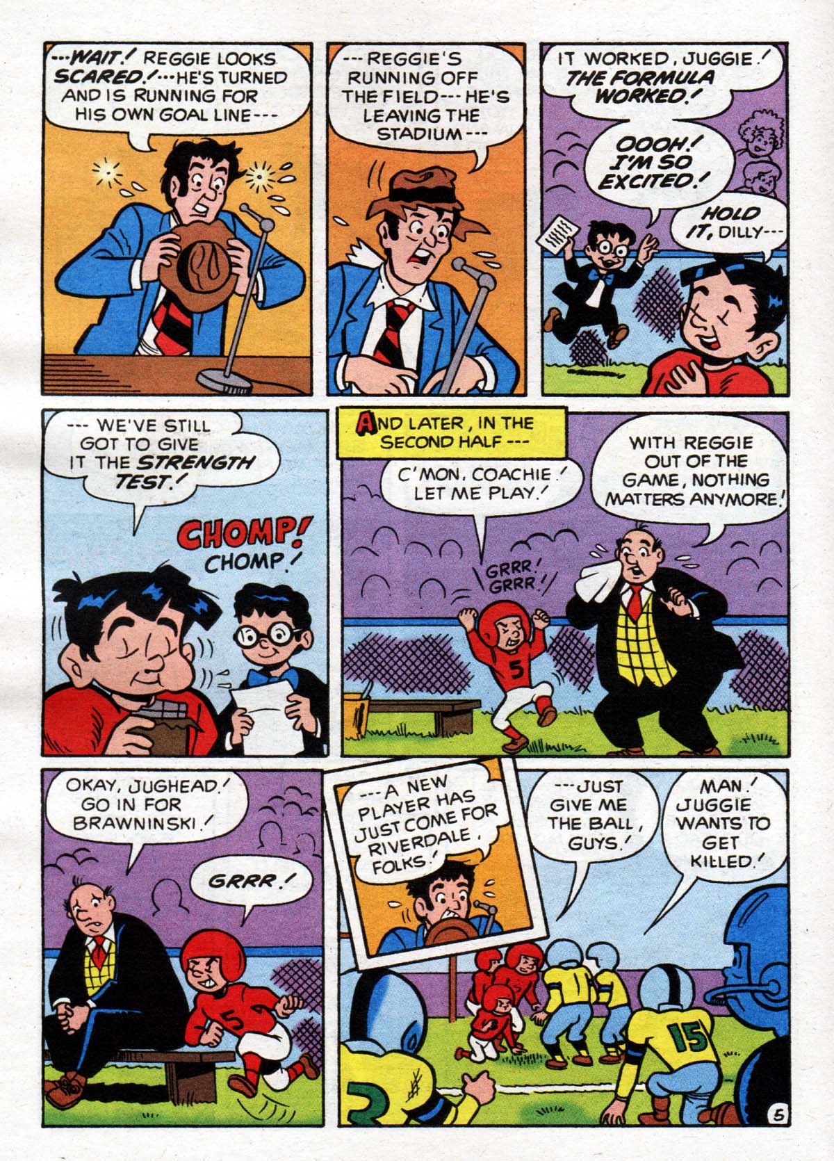 Read online Jughead's Double Digest Magazine comic -  Issue #90 - 96