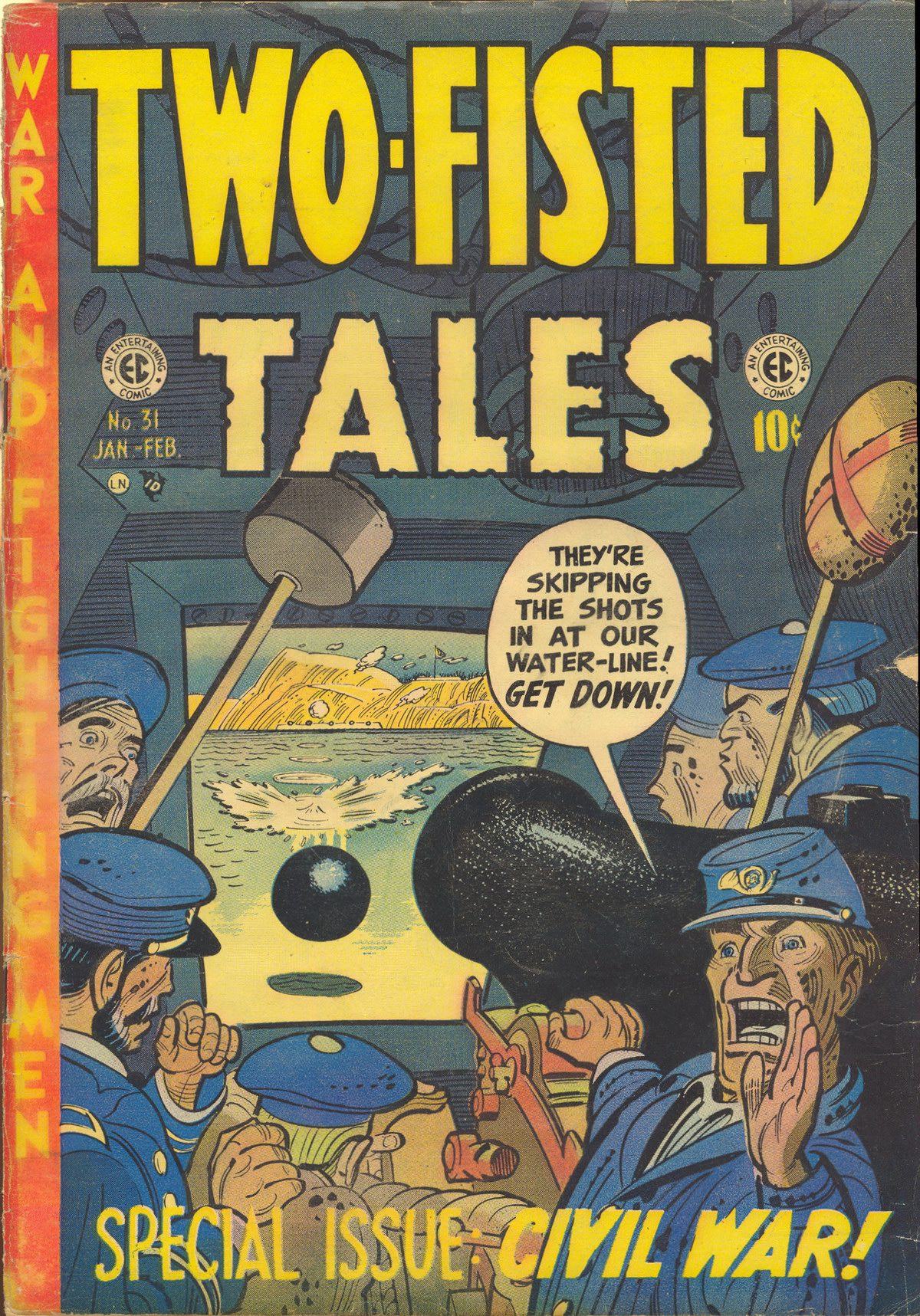 Read online Two-Fisted Tales comic -  Issue #31 - 1