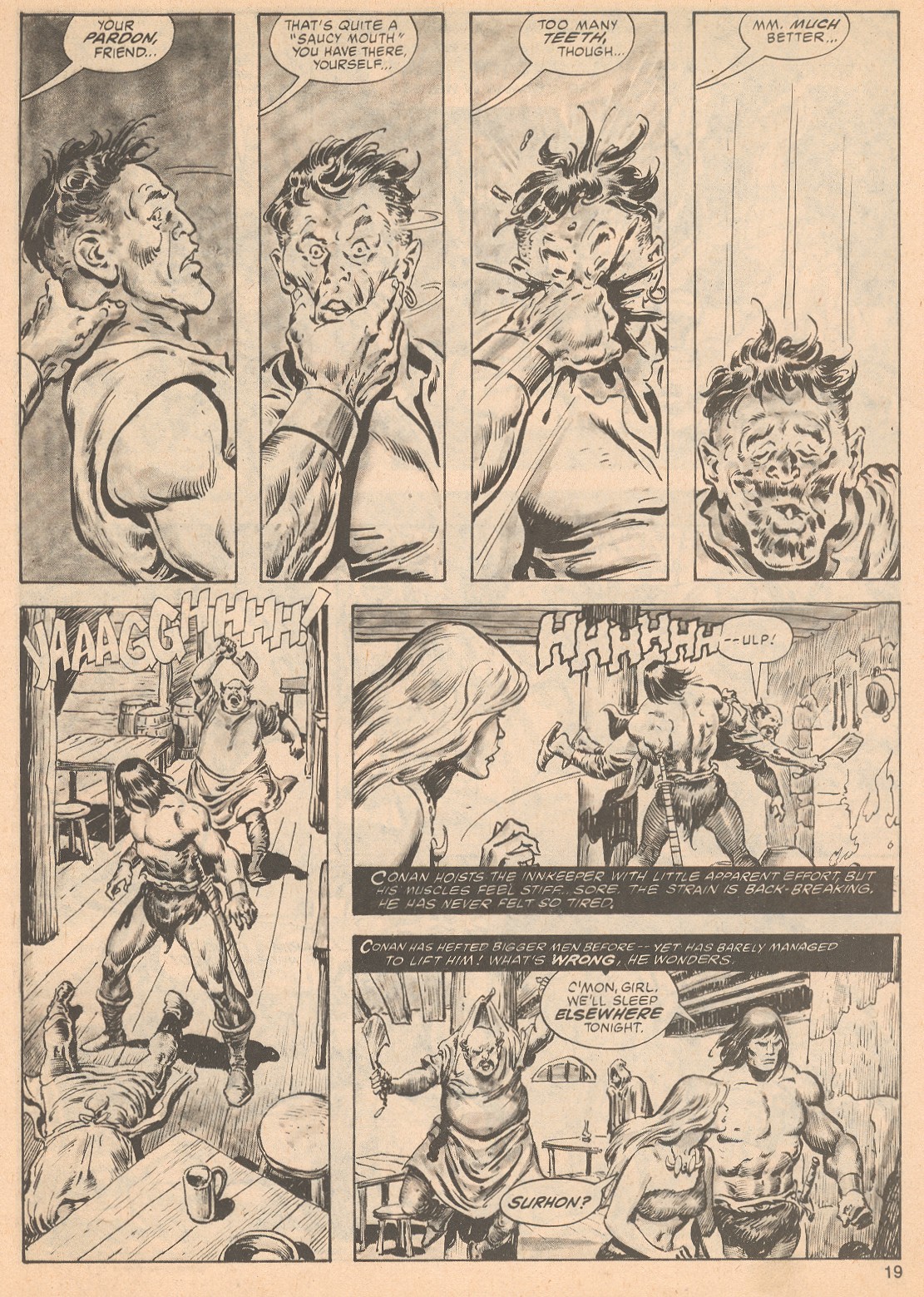 Read online The Savage Sword Of Conan comic -  Issue #64 - 19