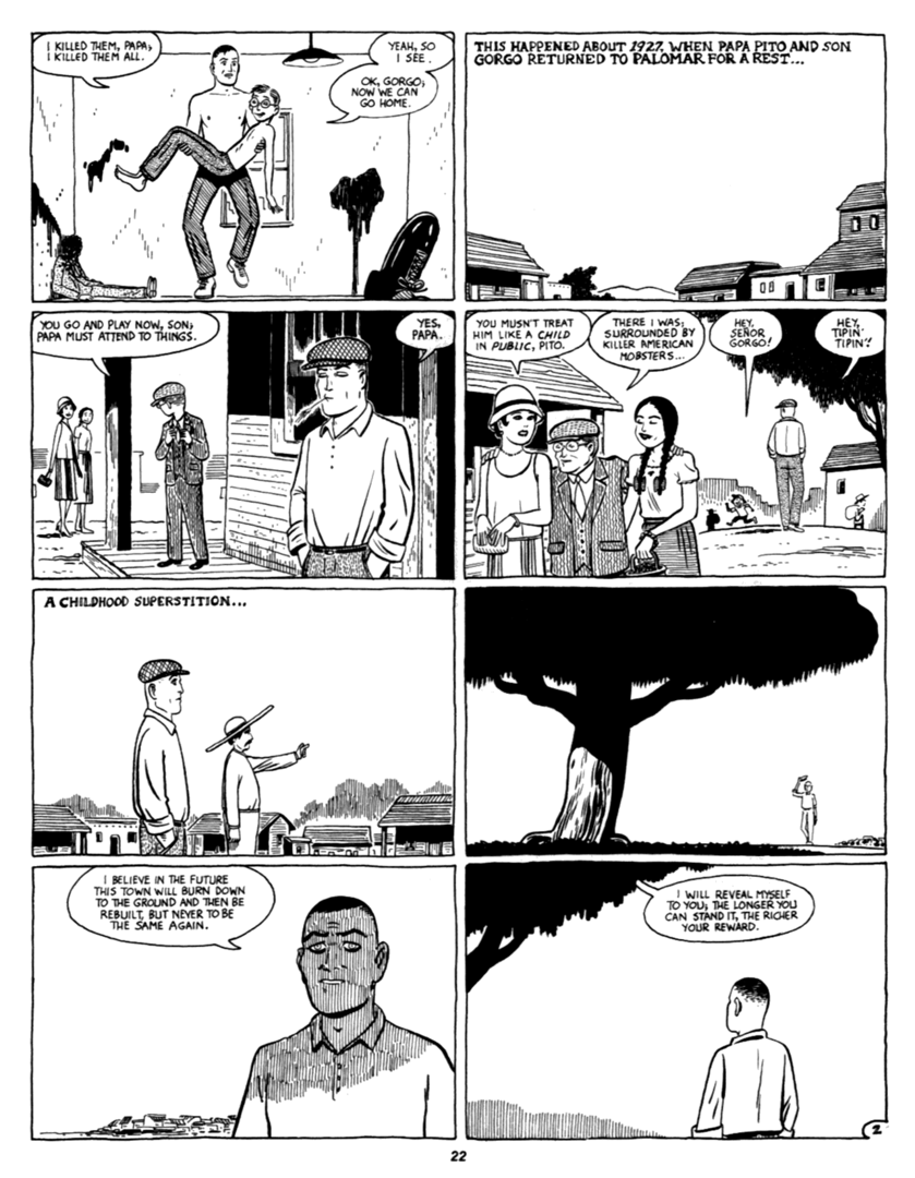 Read online Love and Rockets (1982) comic -  Issue #41 - 24