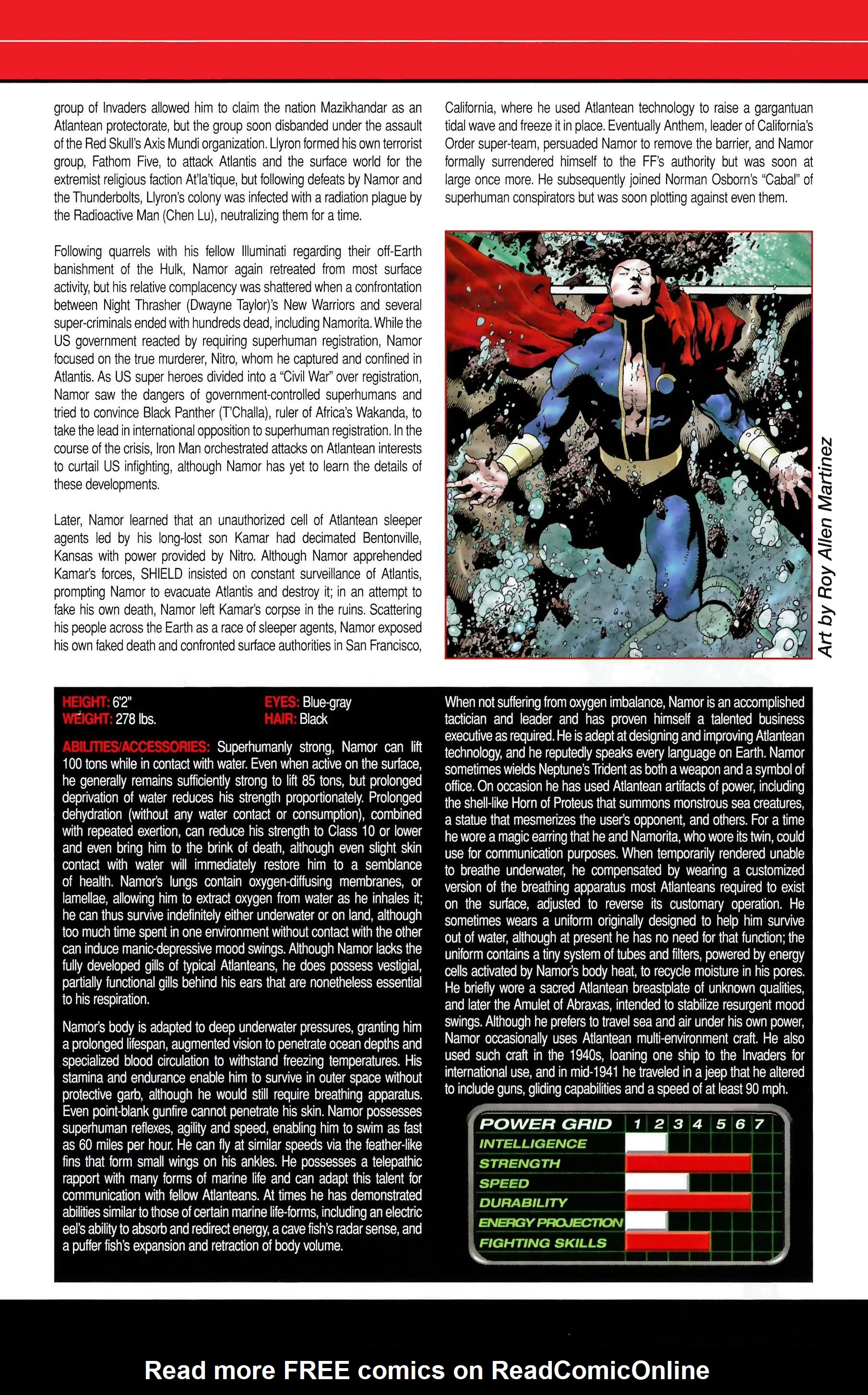 Read online Official Handbook of the Marvel Universe A to Z comic -  Issue # TPB 8 (Part 1) - 41