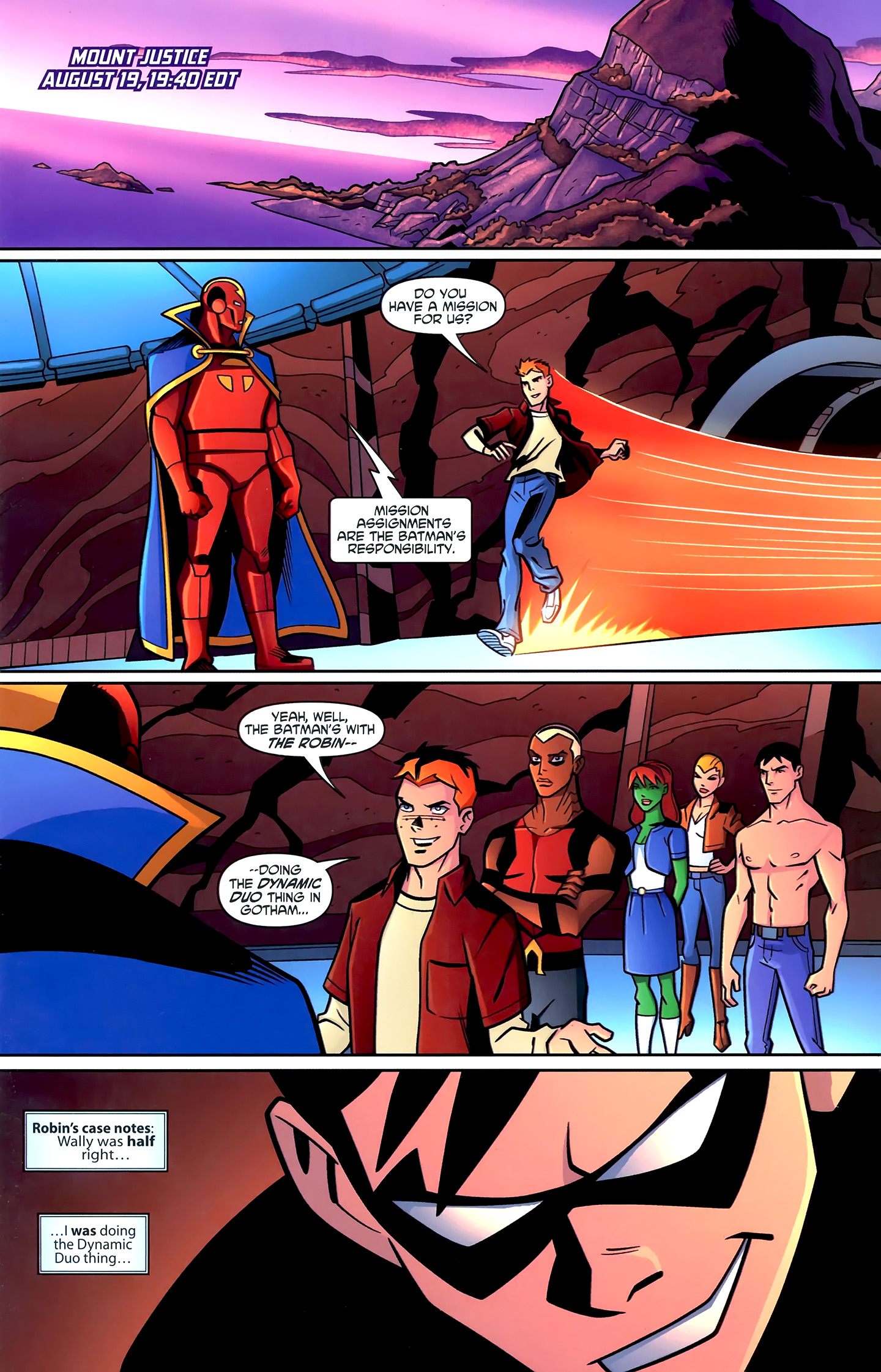 Read online Young Justice (2011) comic -  Issue #11 - 2