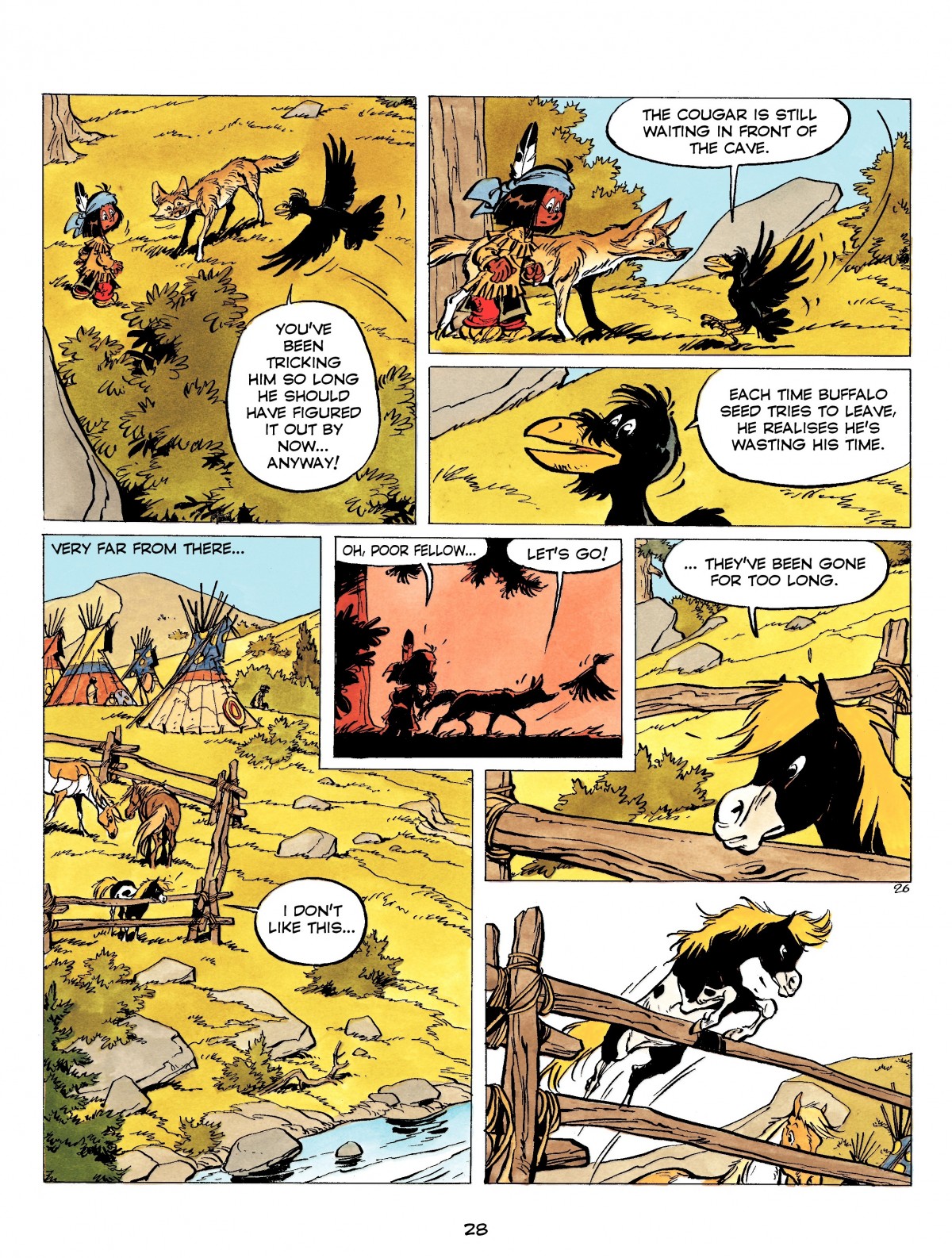 Read online Yakari comic -  Issue #9 - 28