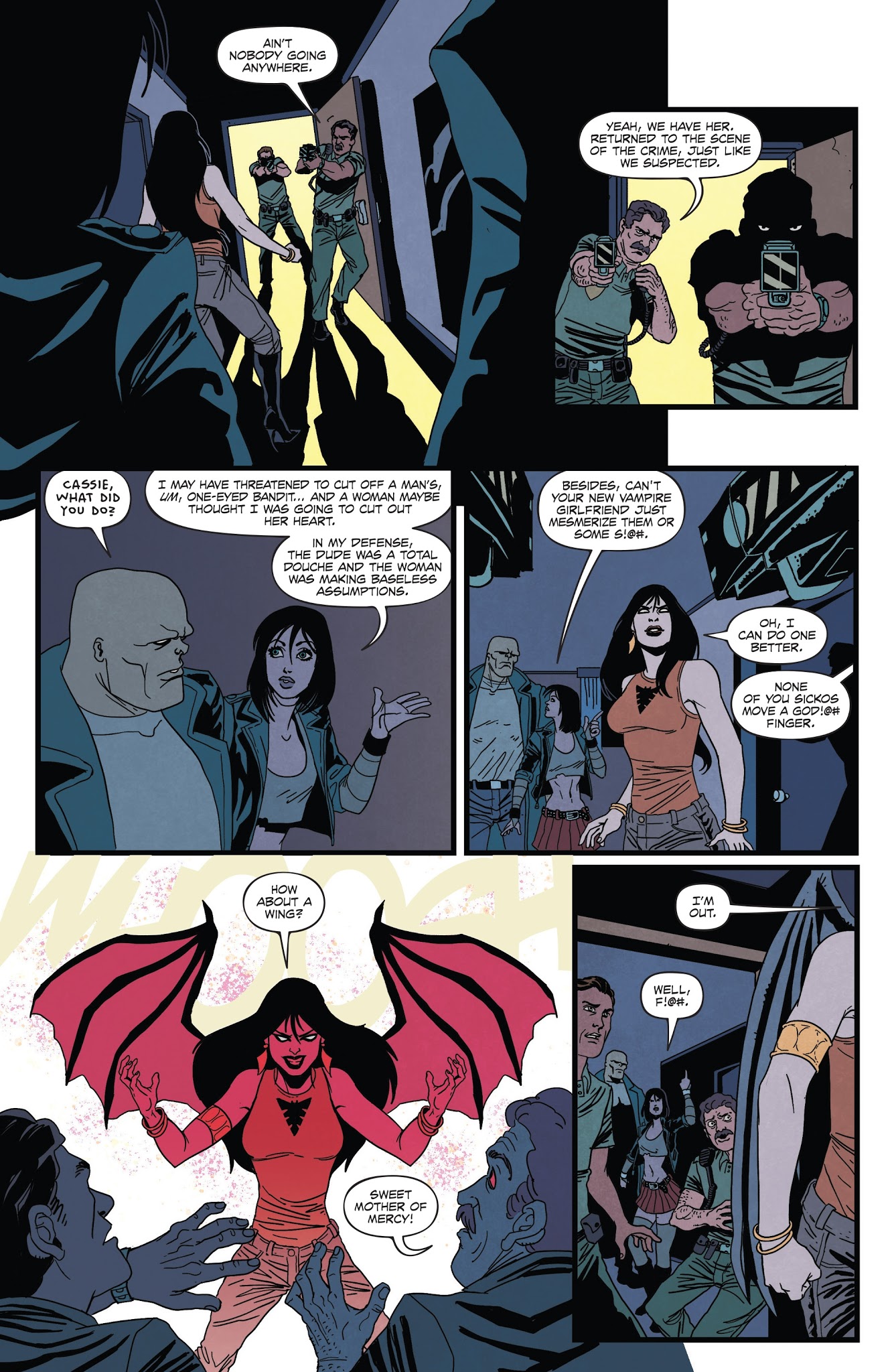 Read online Hack/Slash vs. Vampirella comic -  Issue #1 - 21