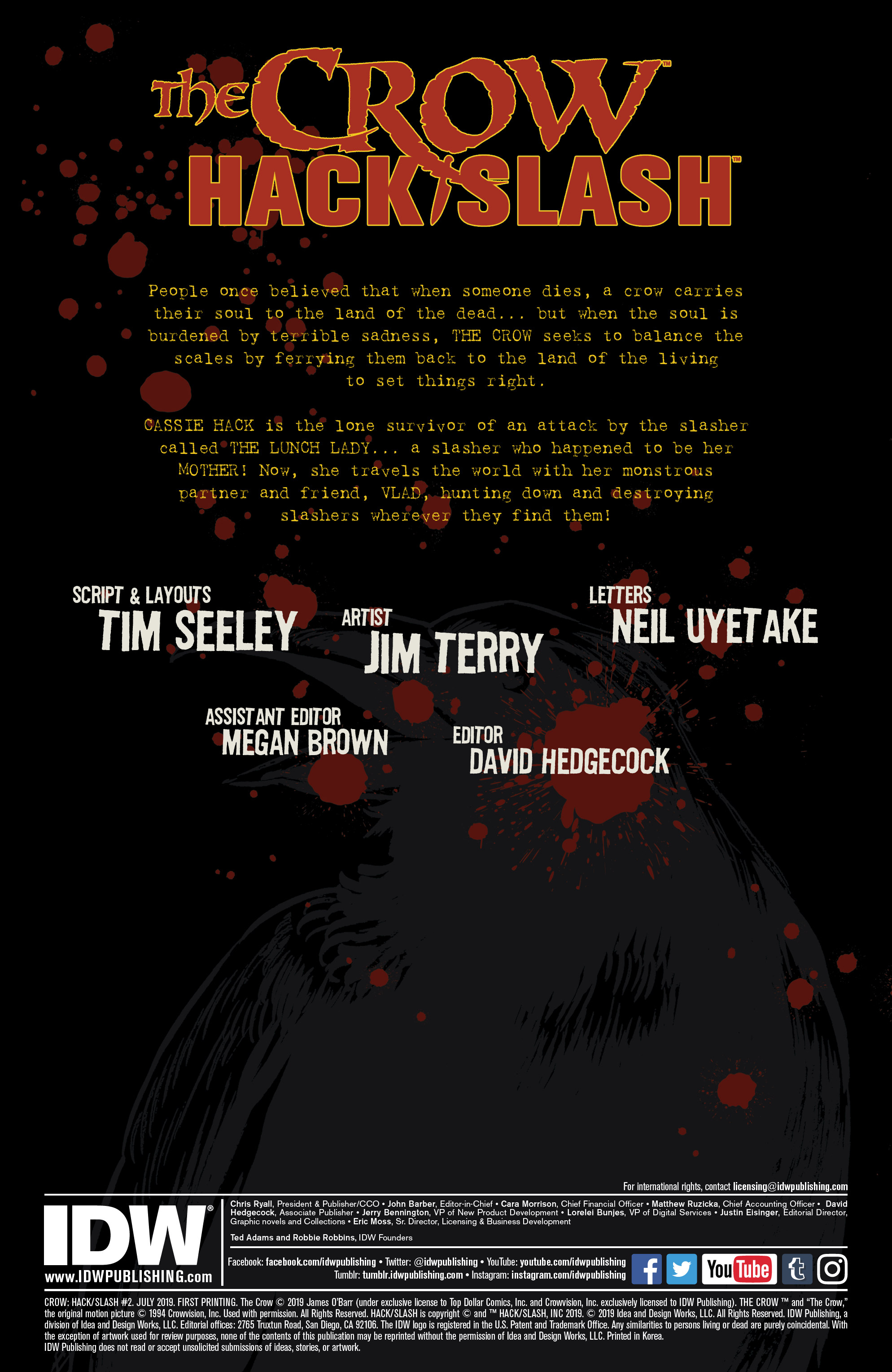 Read online Crow: Hack/Slash comic -  Issue #2 - 2