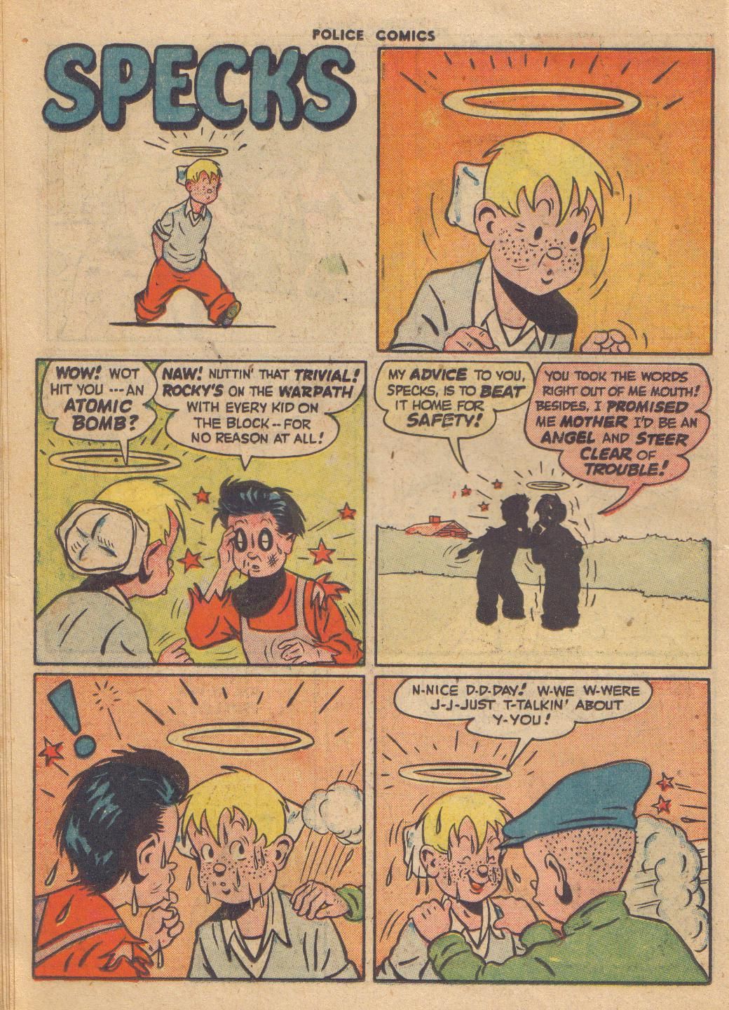 Read online Police Comics comic -  Issue #62 - 18