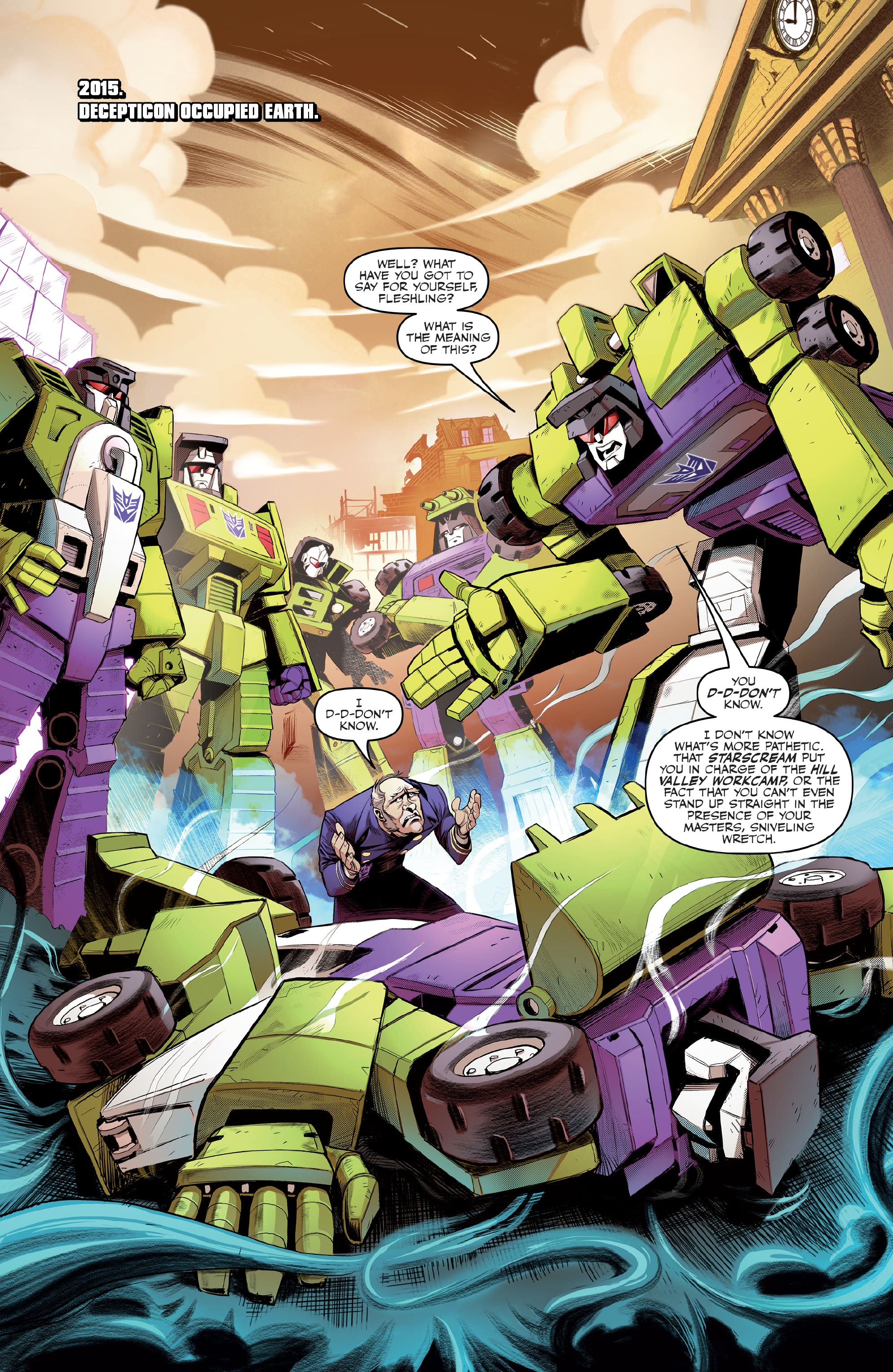 Read online Transformers: Back to the Future comic -  Issue #3 - 5