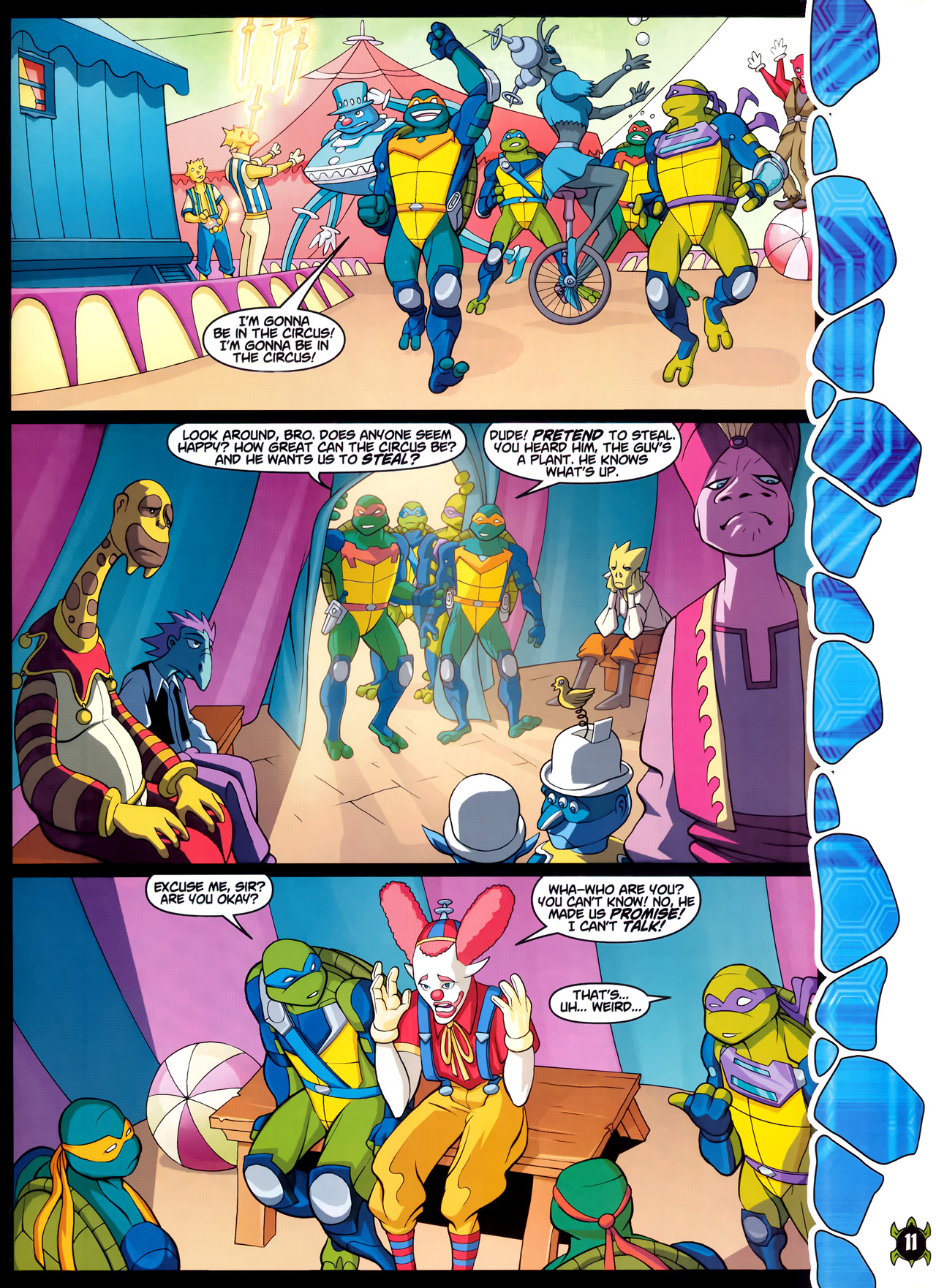 Read online Teenage Mutant Ninja Turtles Comic comic -  Issue #3 - 11