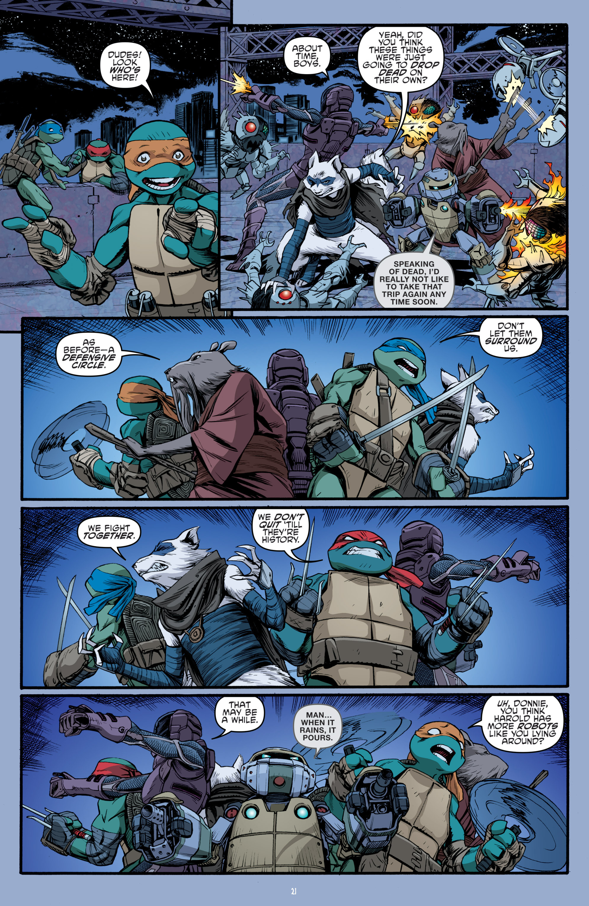 Read online Teenage Mutant Ninja Turtles (2011) comic -  Issue #48 - 22