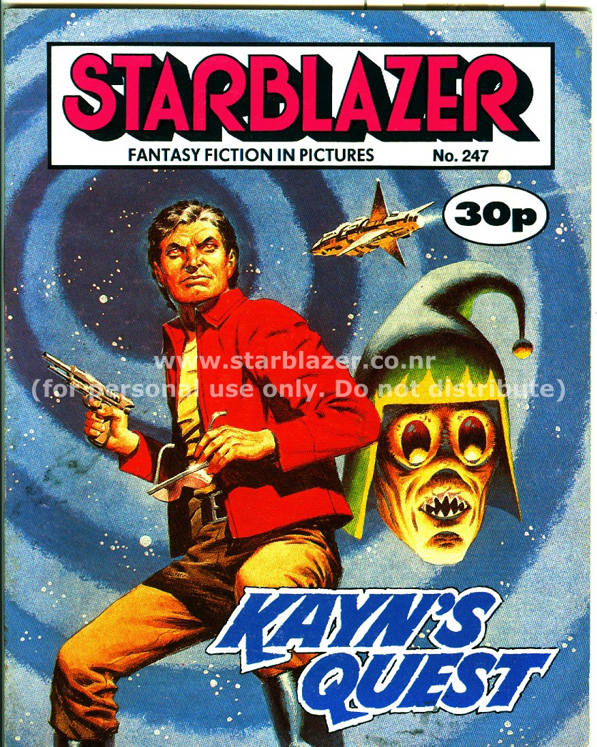 Read online Starblazer comic -  Issue #247 - 2