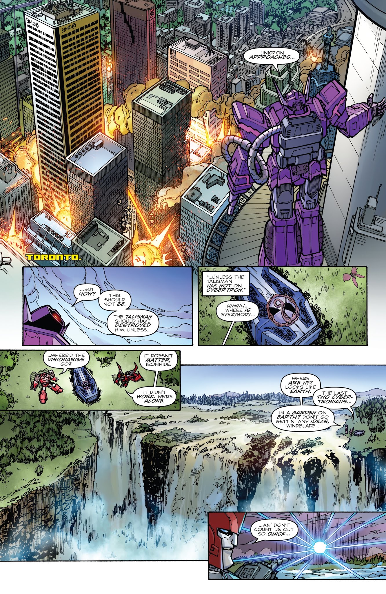 Read online Transformers: Unicron comic -  Issue #4 - 20