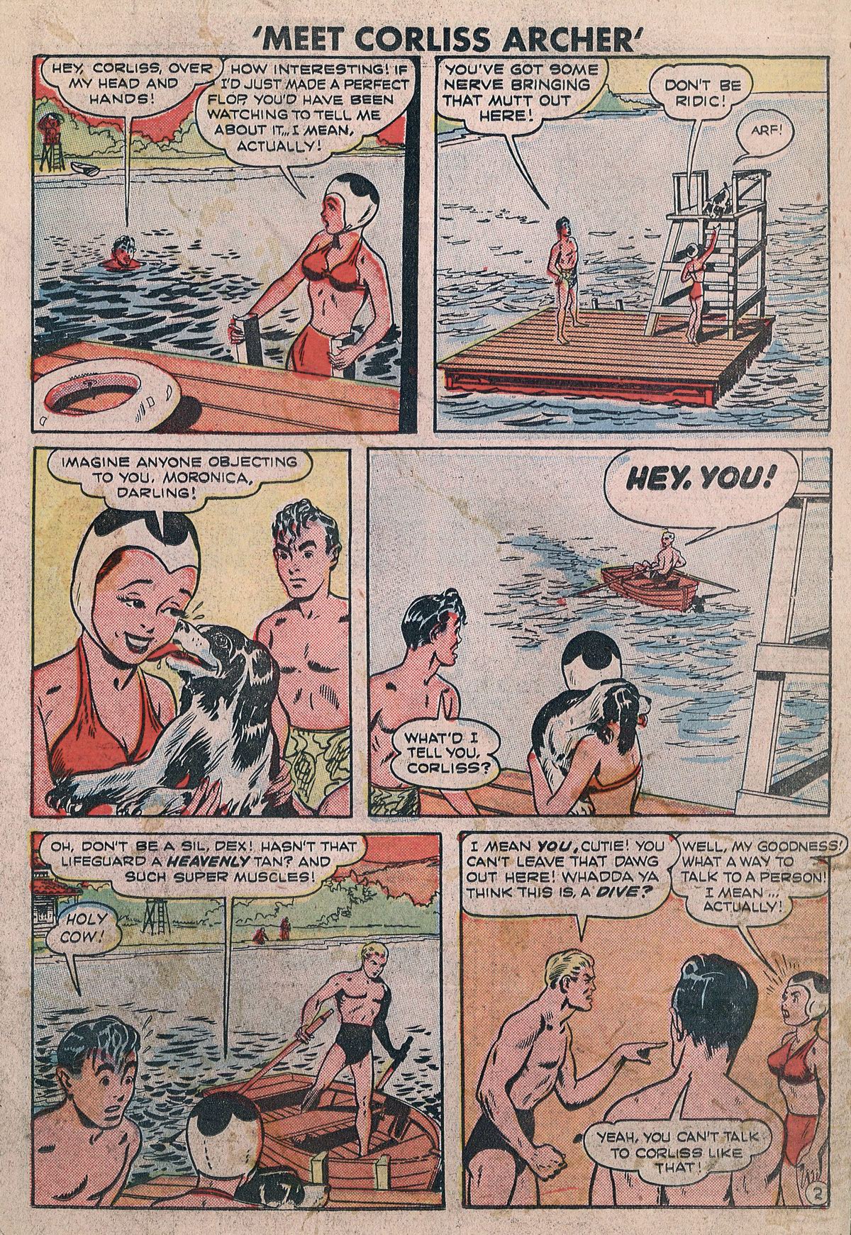 Read online Meet Corliss Archer comic -  Issue #3 - 3