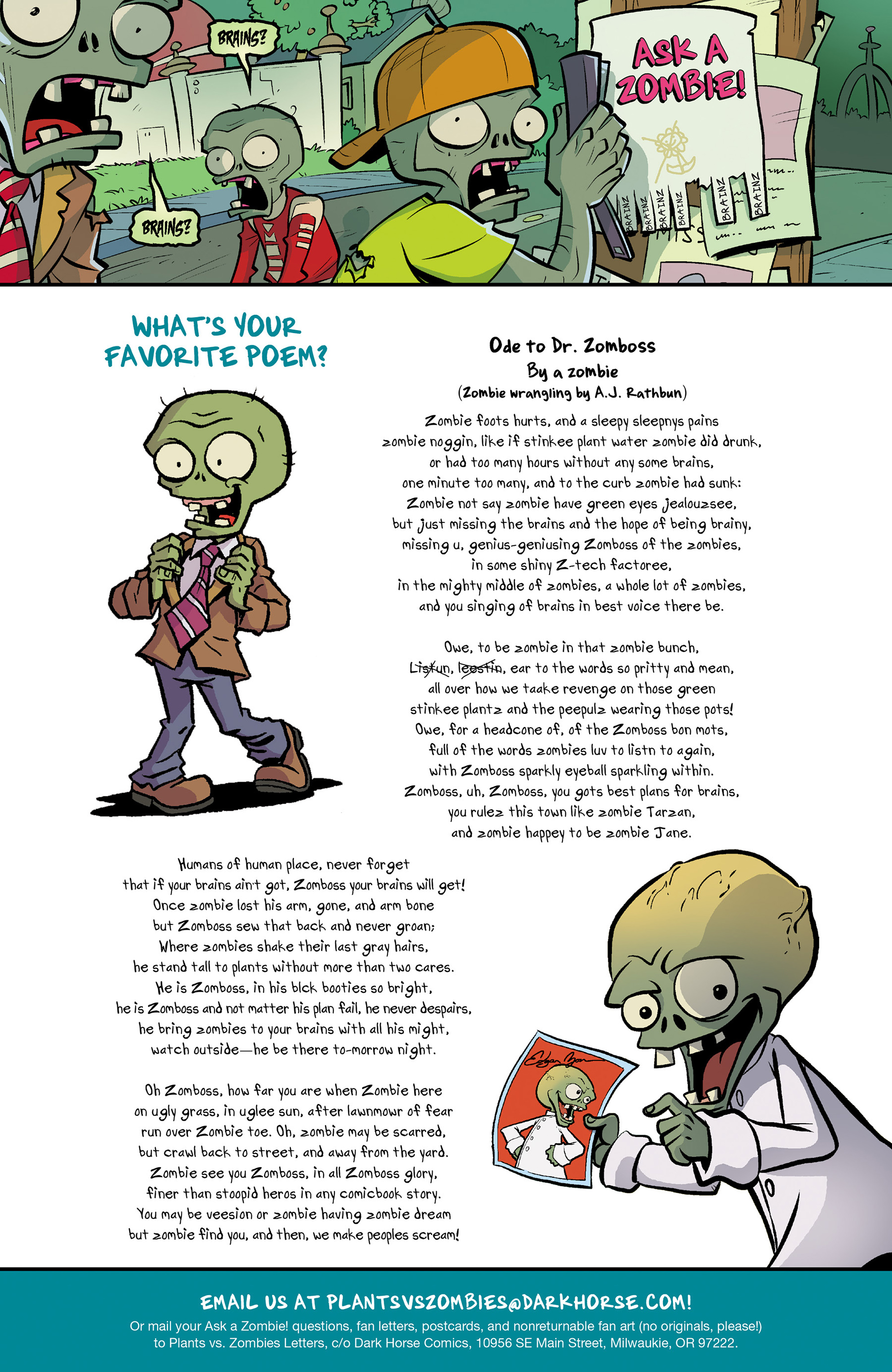 Read online Plants vs. Zombies: Boom Boom Mushroom comic -  Issue #12 - 27