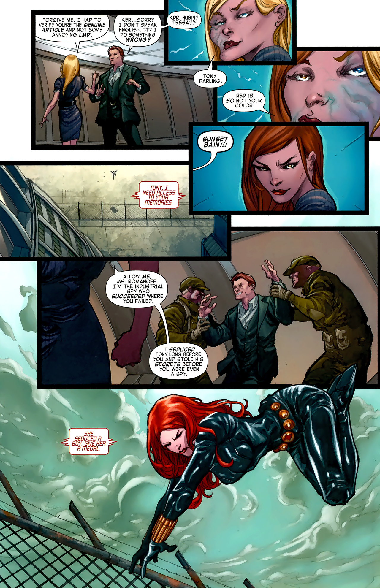Read online Iron Man: Kiss and Kill comic -  Issue # Full - 9