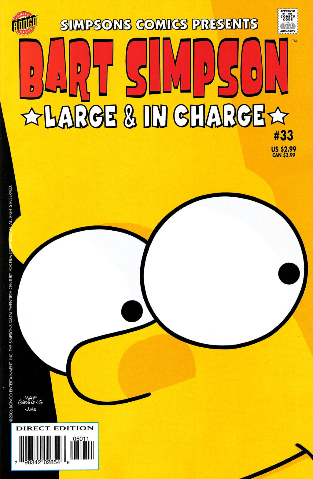 Read online Simpsons Comics Presents Bart Simpson comic -  Issue #33 - 1