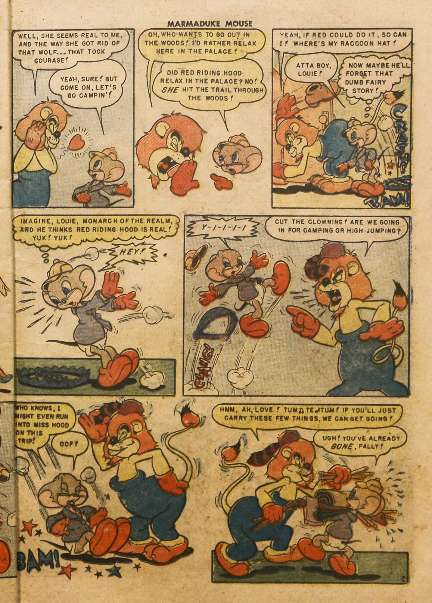Read online Marmaduke Mouse comic -  Issue #19 - 25
