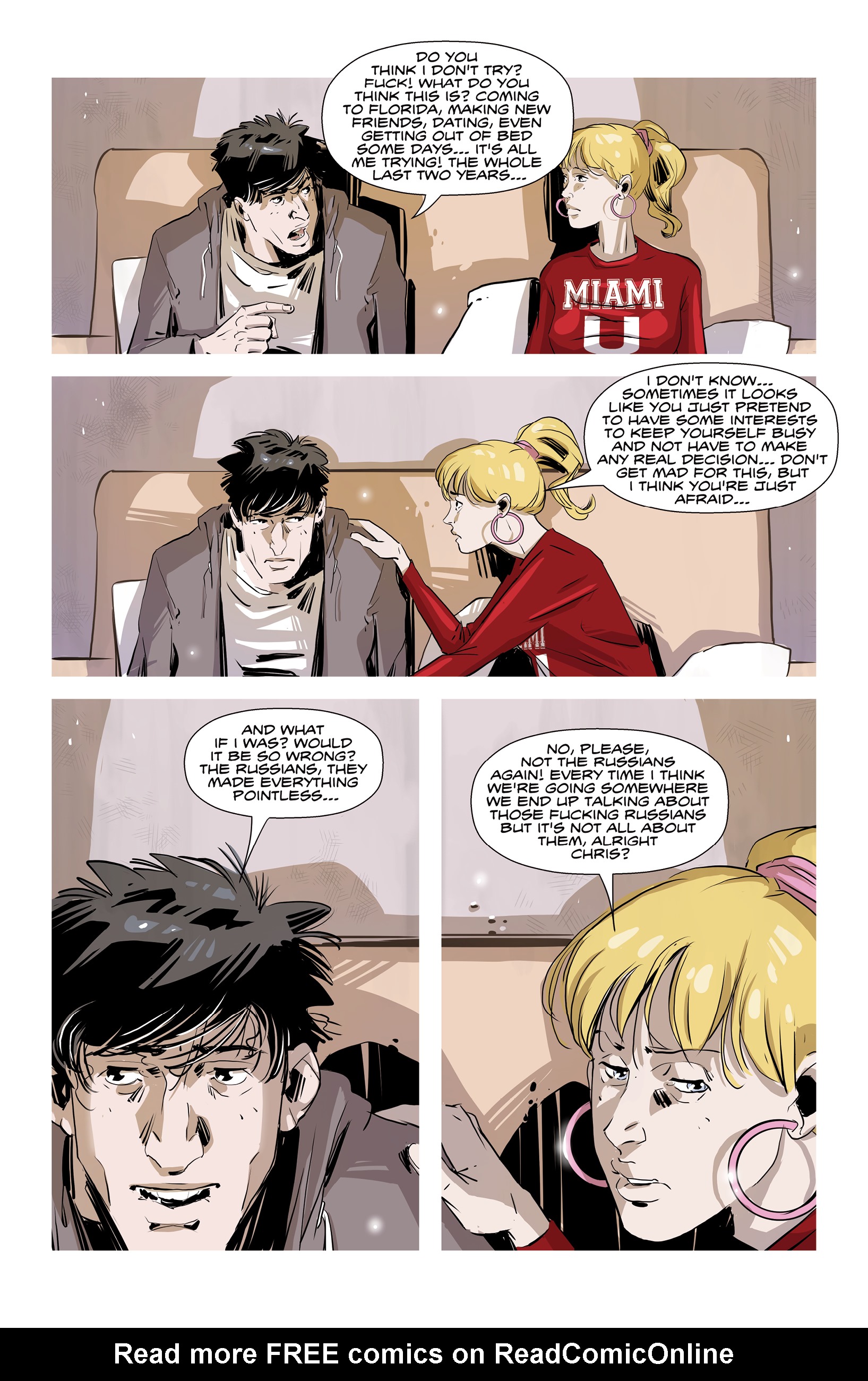 Read online Hotline Miami 2: Wrong Number comic -  Issue #4 - 7