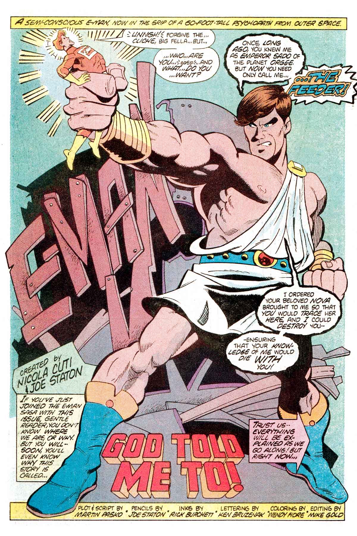 Read online E-Man (1983) comic -  Issue #7 - 3