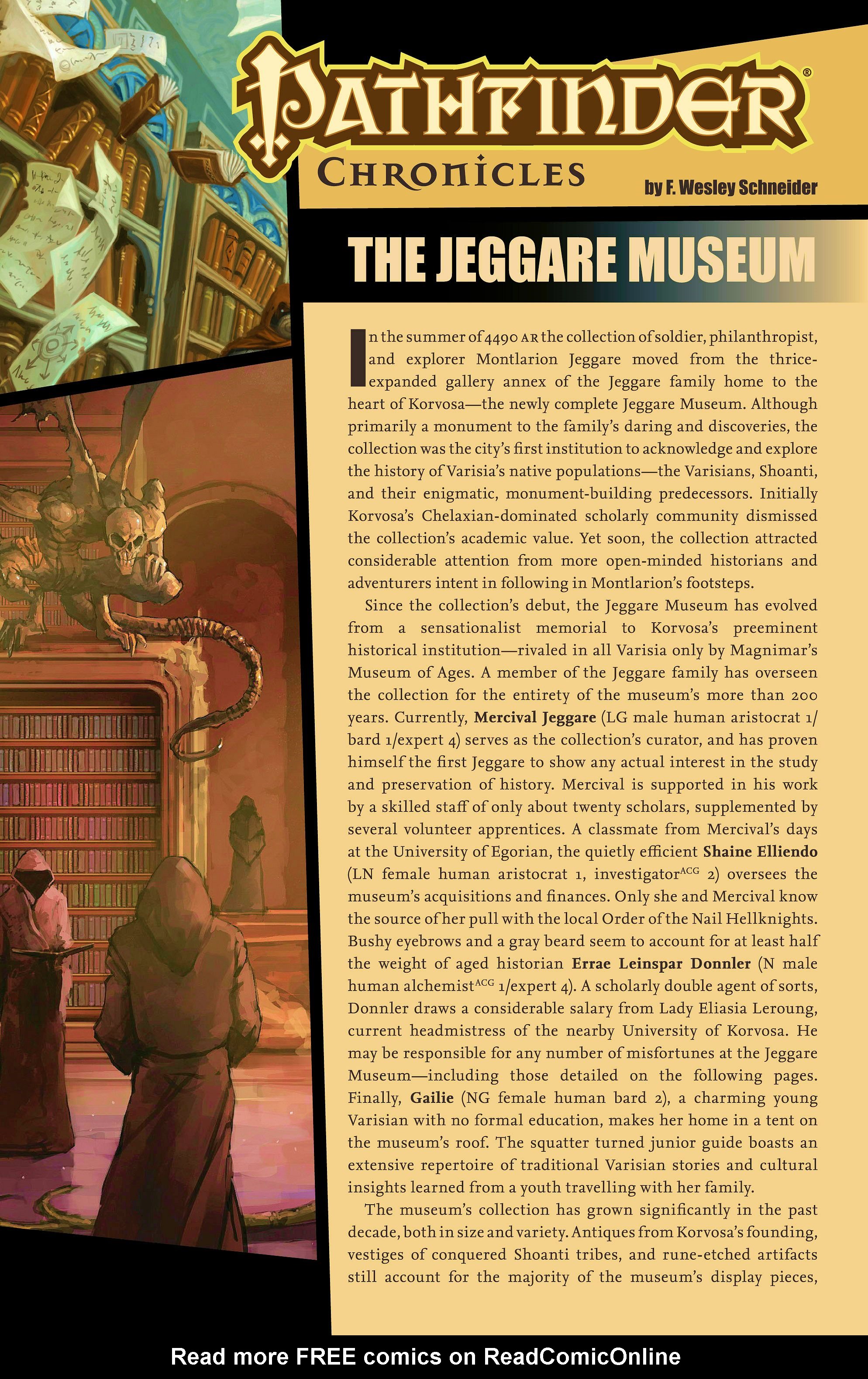 Read online Pathfinder: Origins comic -  Issue #3 - 31