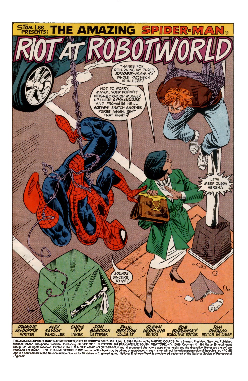 Read online The Amazing Spider-Man NACME Series: Riot at Robotworld comic -  Issue # Full - 3