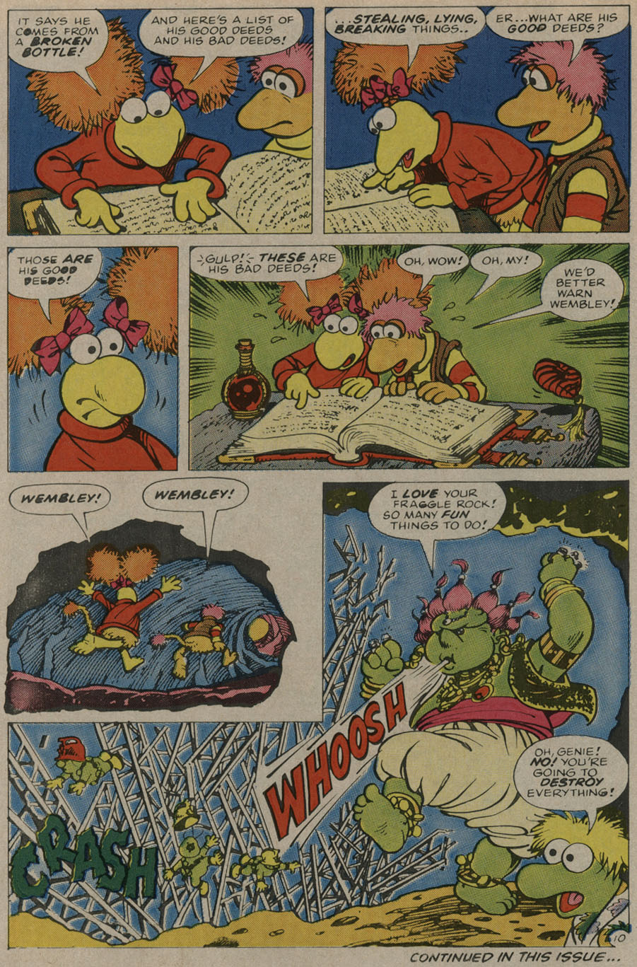 Read online Fraggle Rock comic -  Issue #5 - 16