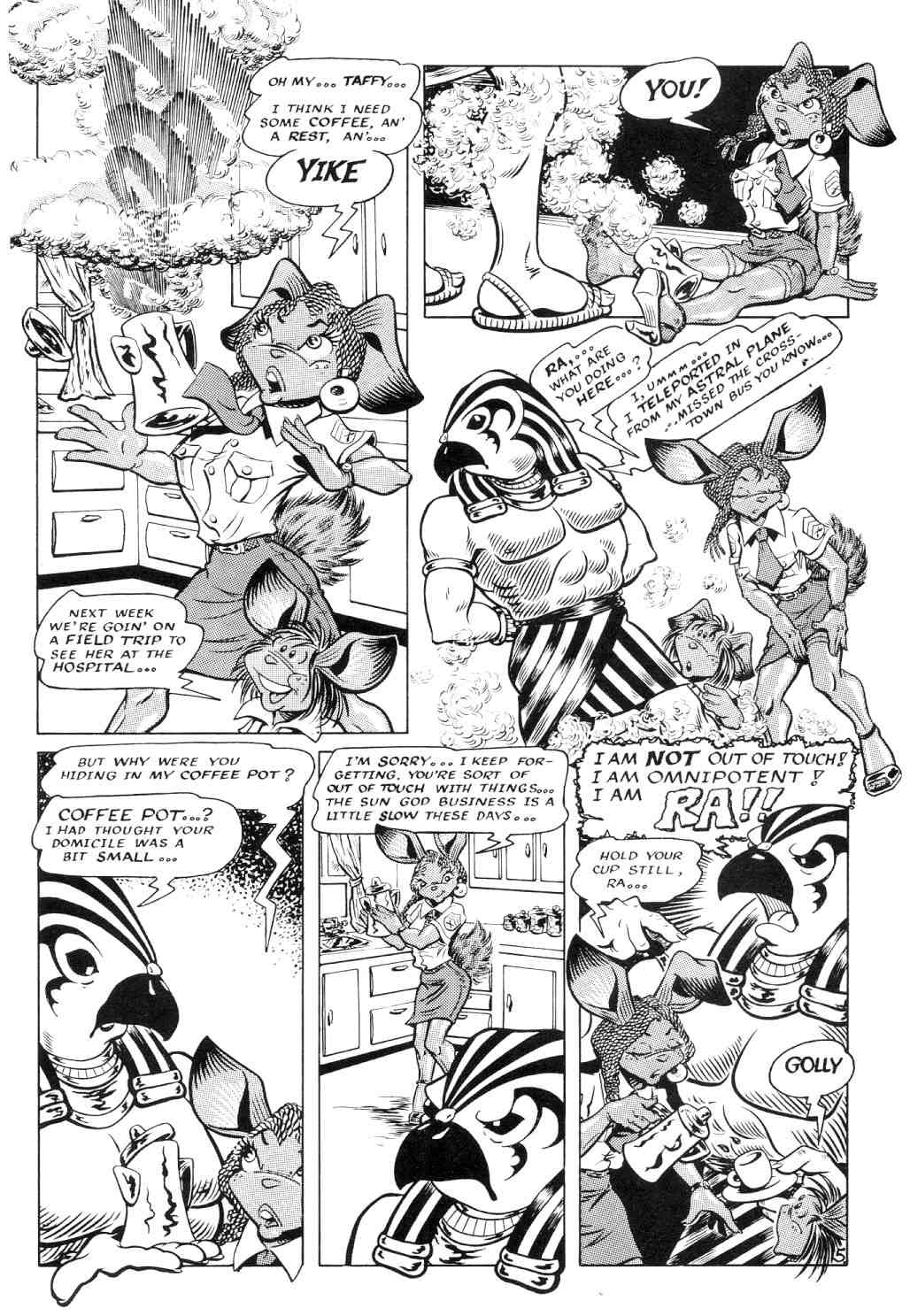 Read online Army  Surplus Komikz Featuring: Cutey Bunny comic -  Issue #4 - 7