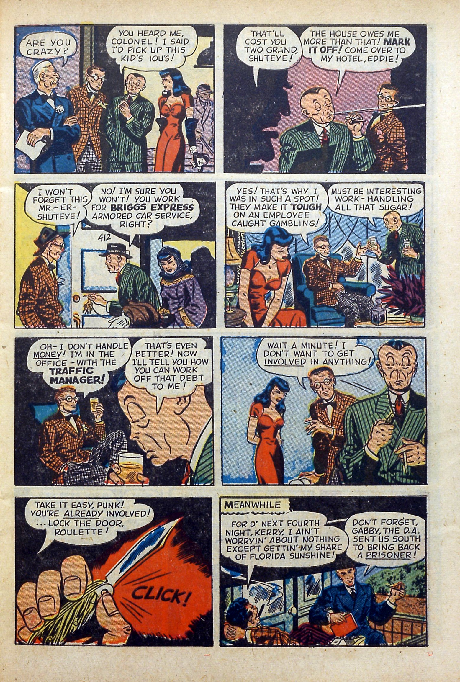 Read online Kerry Drake Detective Cases comic -  Issue #7 - 11
