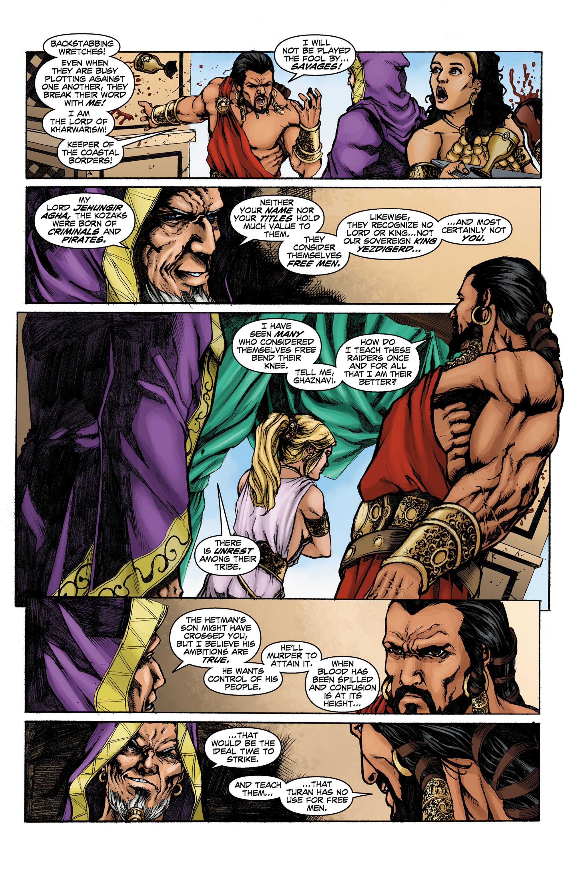 Read online Conan The Slayer comic -  Issue #3 - 4