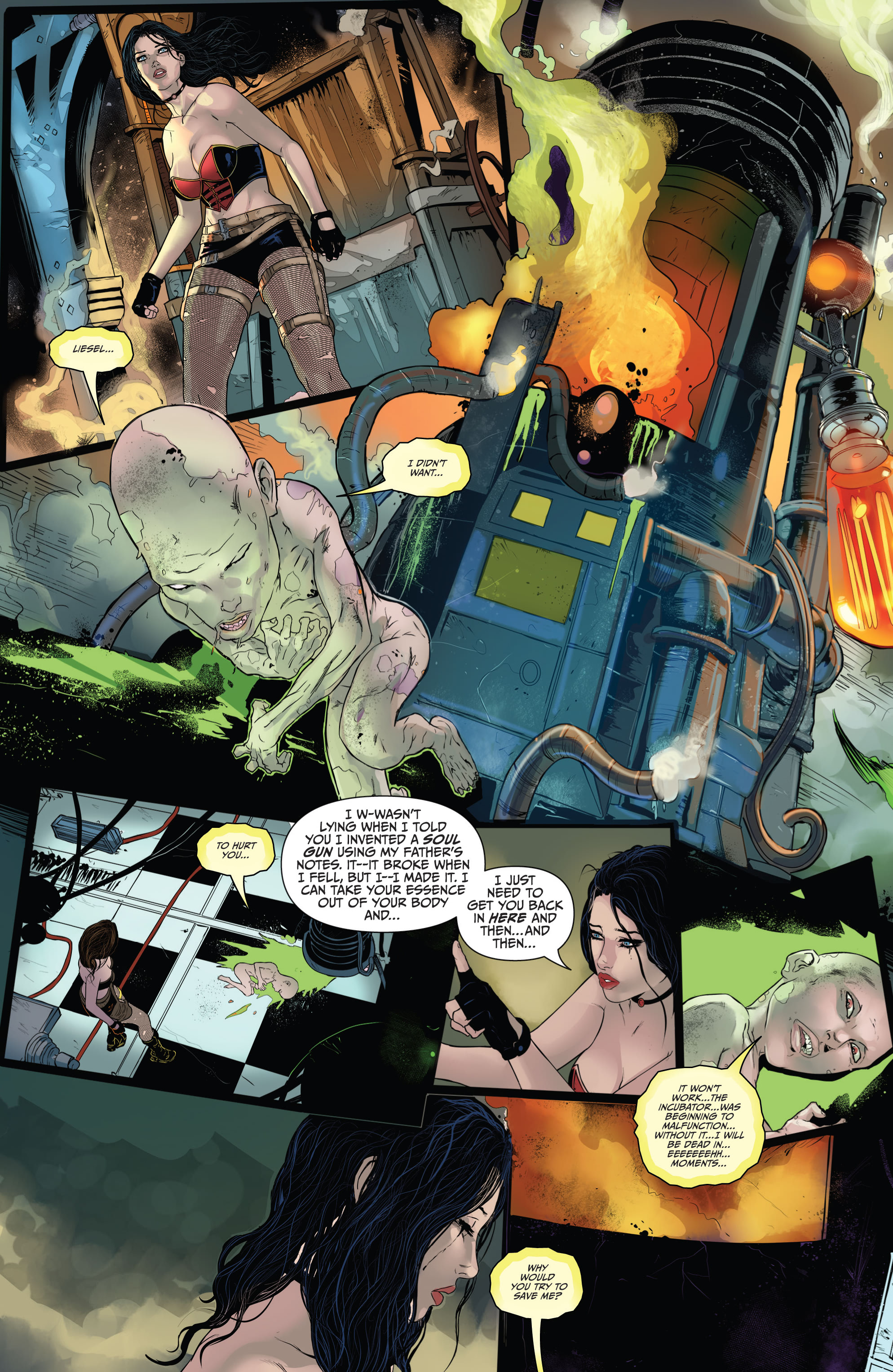 Read online Van Helsing: Deadly Alchemy comic -  Issue # Full - 31