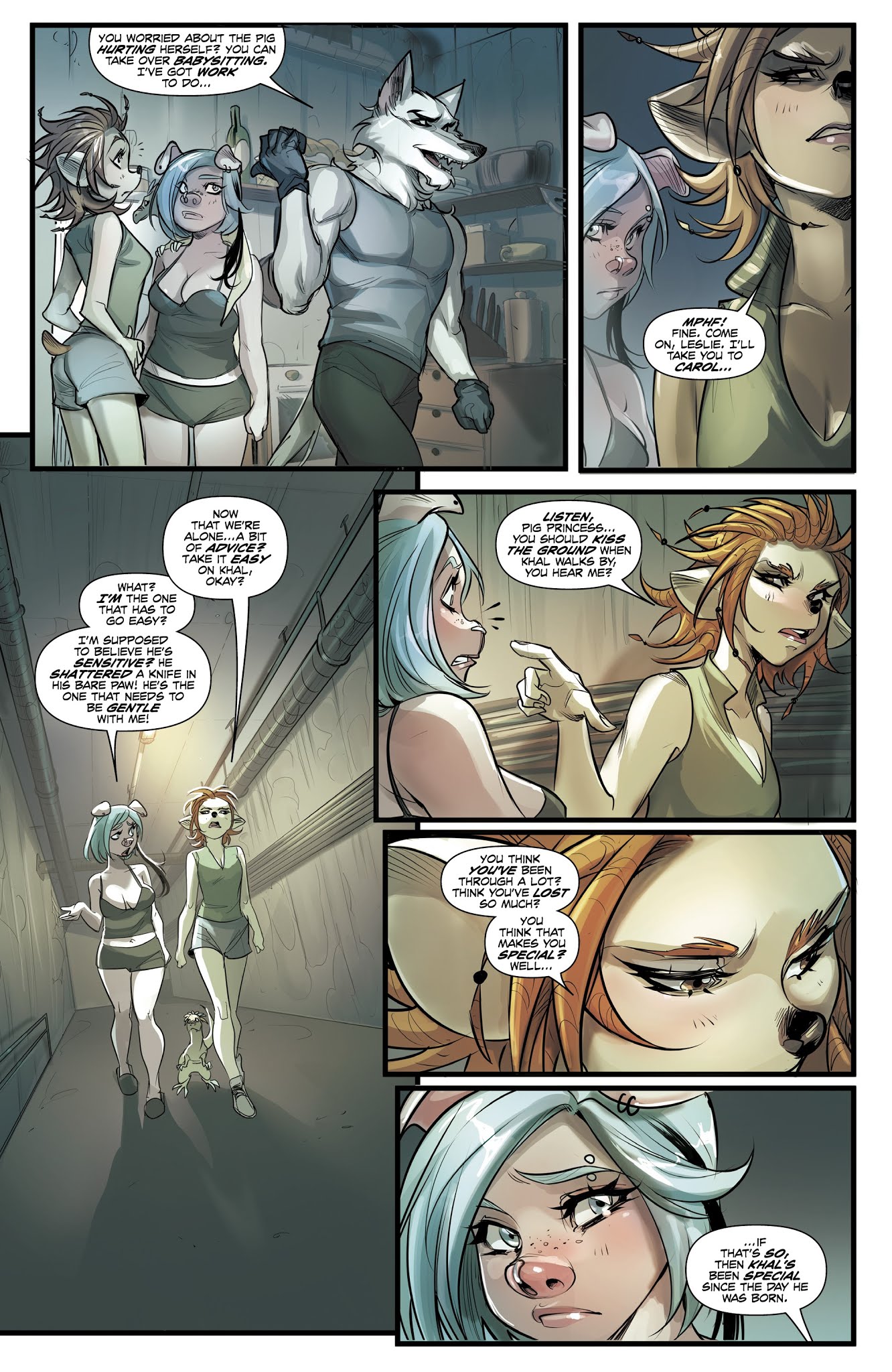 Read online Unnatural comic -  Issue #5 - 17