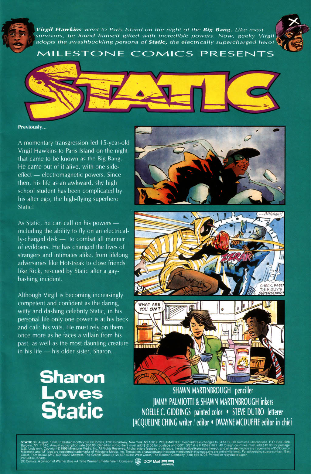 Read online Static comic -  Issue #38 - 2
