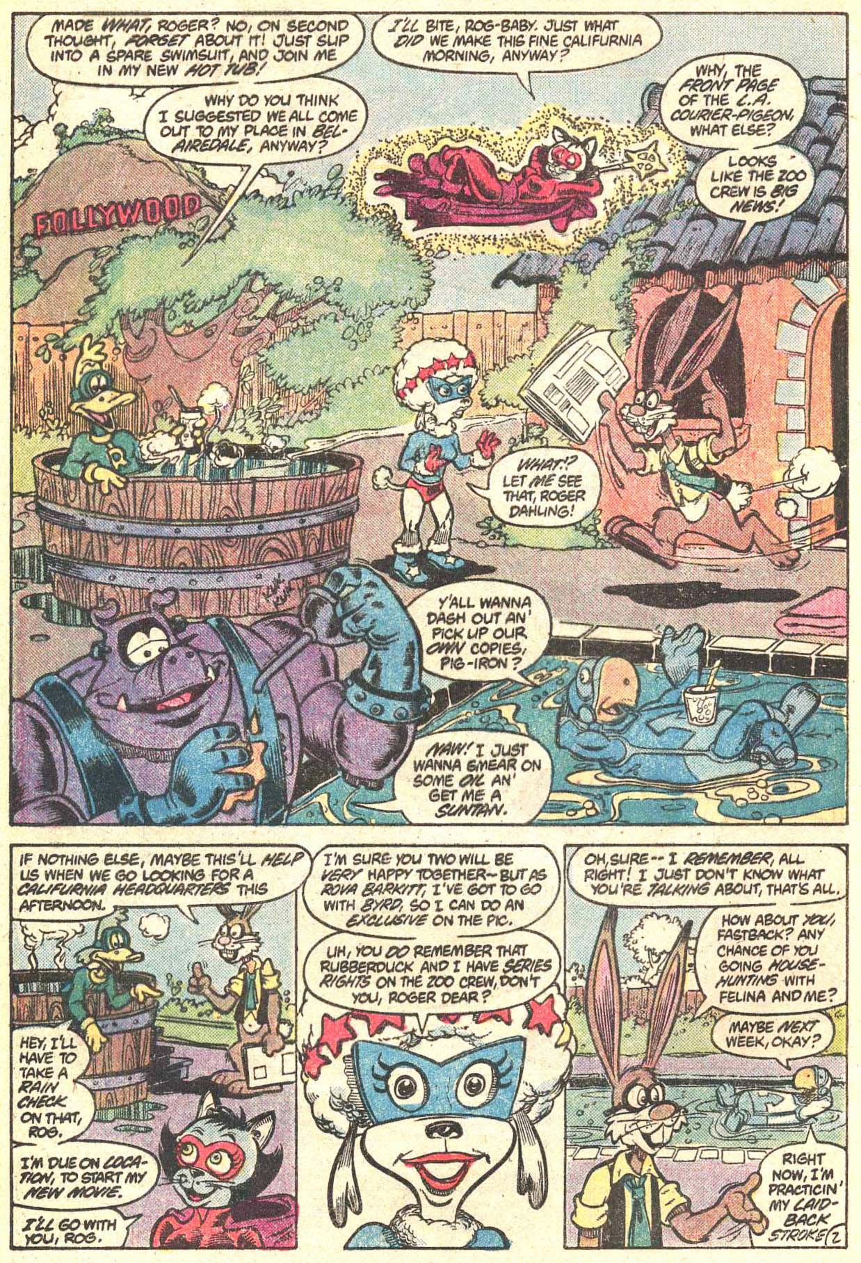 Read online Captain Carrot and His Amazing Zoo Crew! comic -  Issue #4 - 3