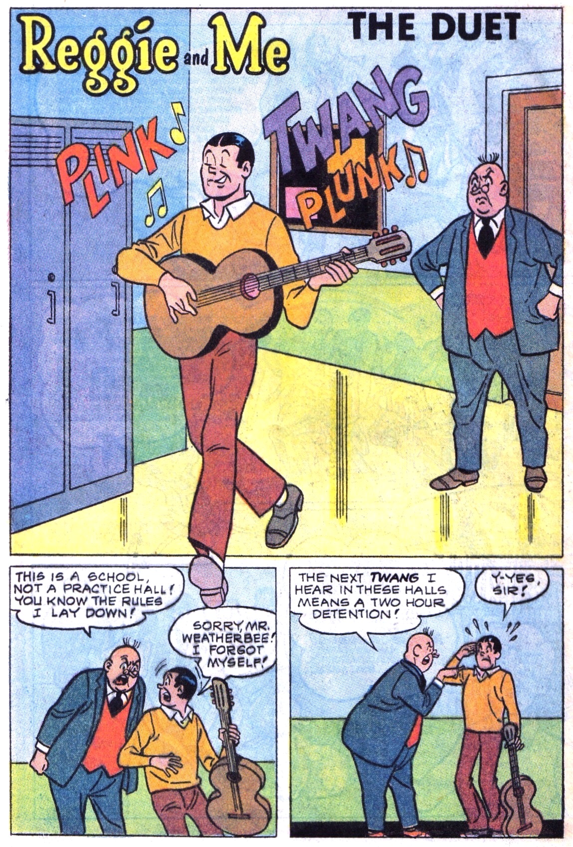 Read online Reggie and Me (1966) comic -  Issue #45 - 20
