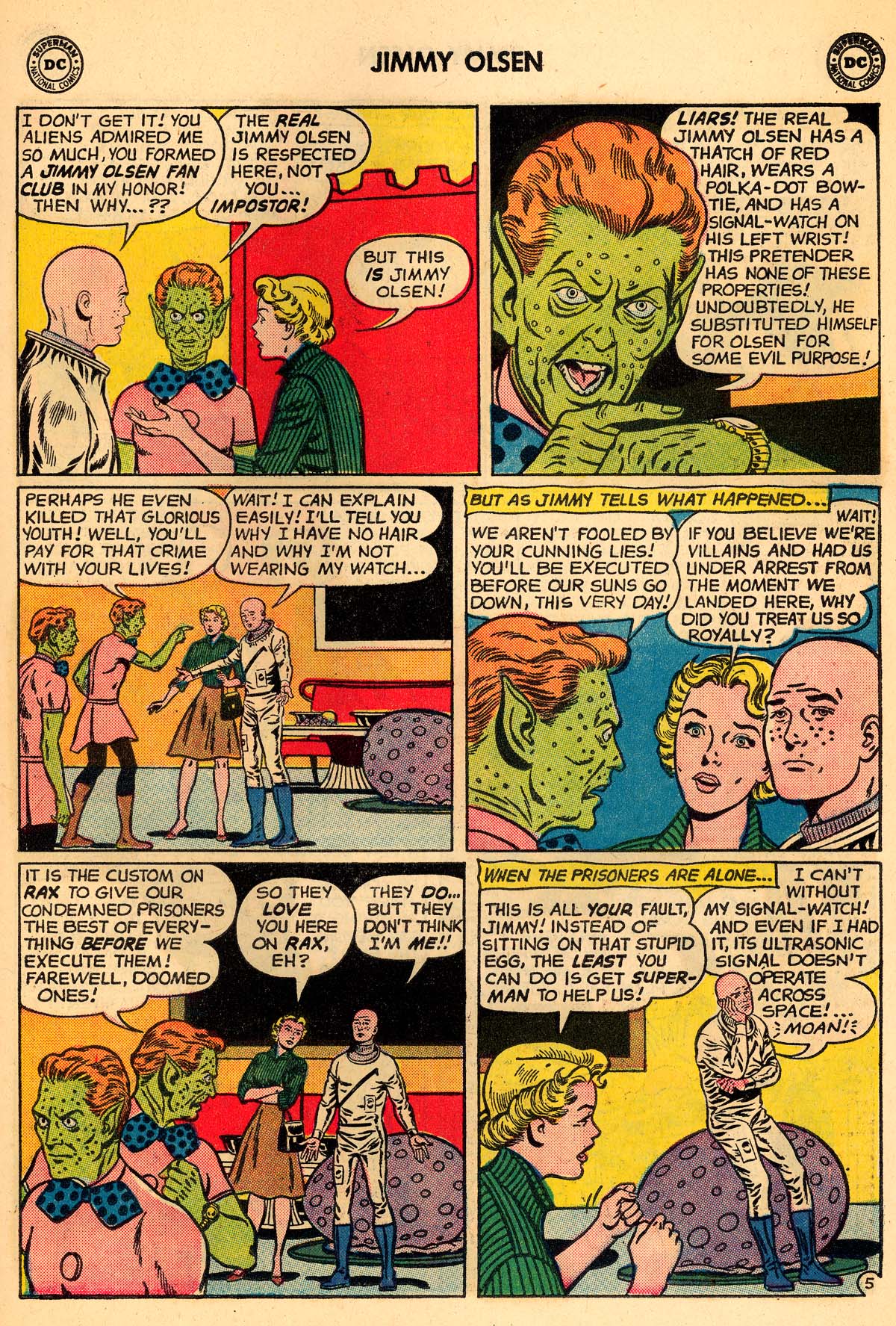 Read online Superman's Pal Jimmy Olsen comic -  Issue #65 - 7