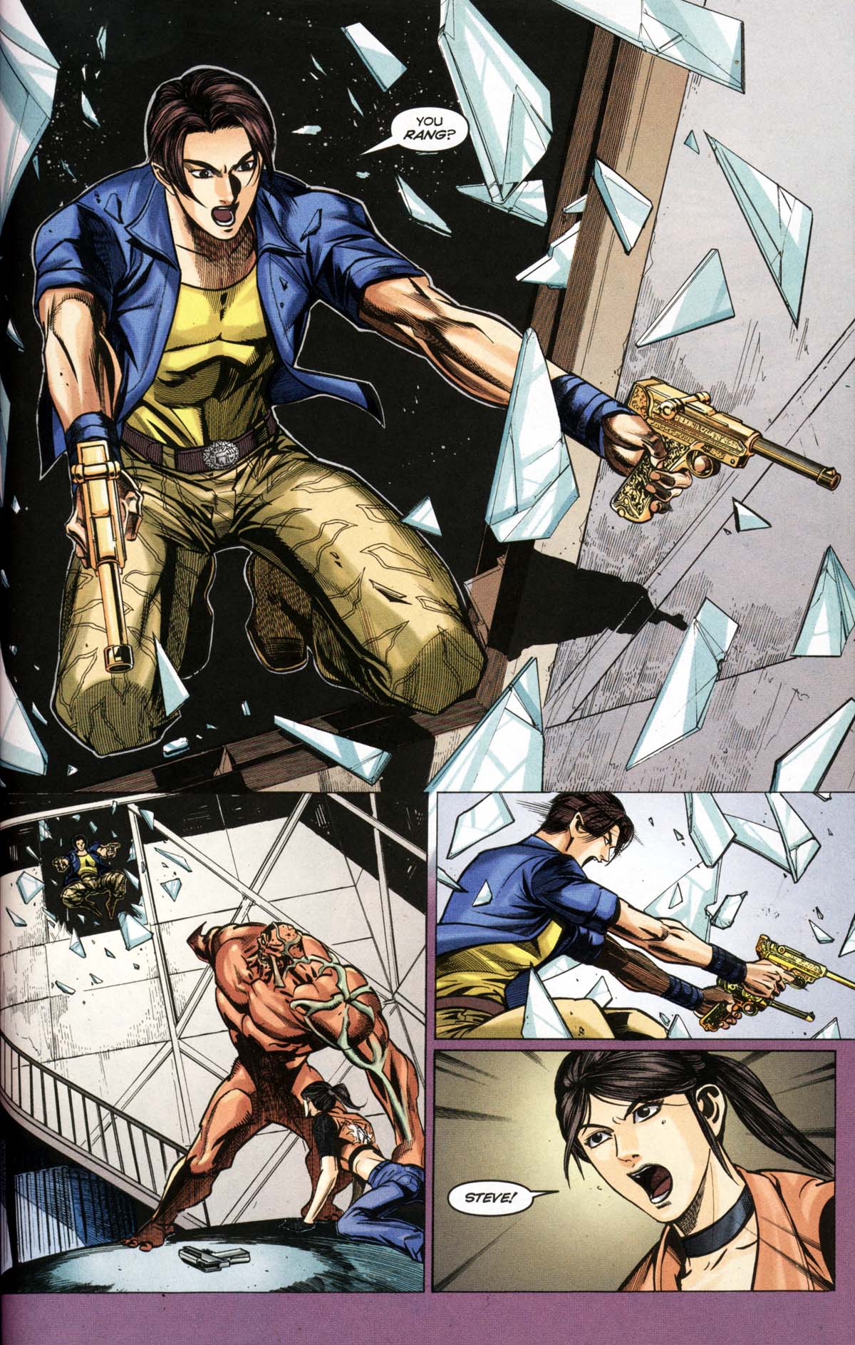 Read online Resident Evil Code: Veronica comic -  Issue #1 - 89