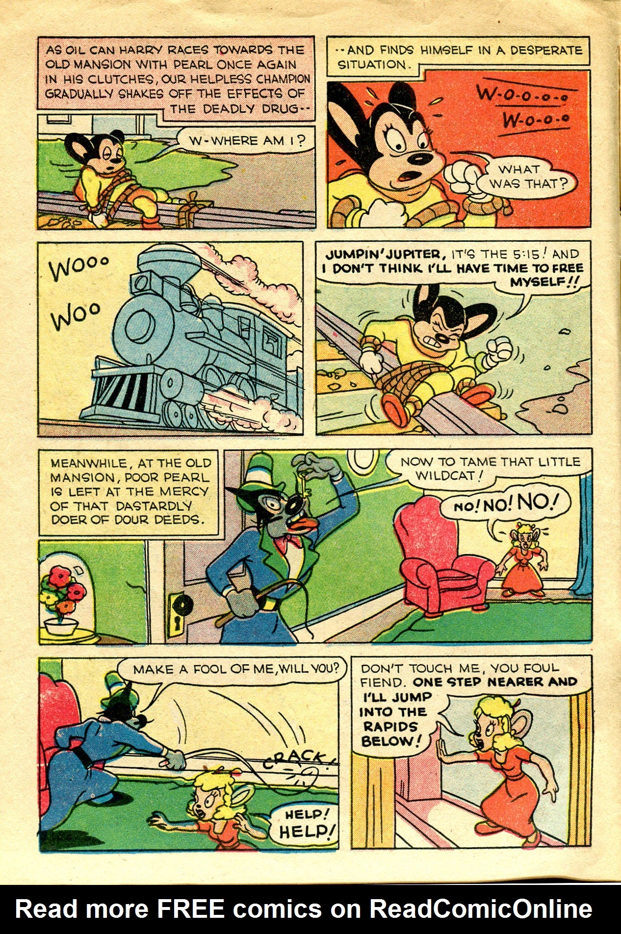 Read online Paul Terry's Mighty Mouse Comics comic -  Issue #10 - 6