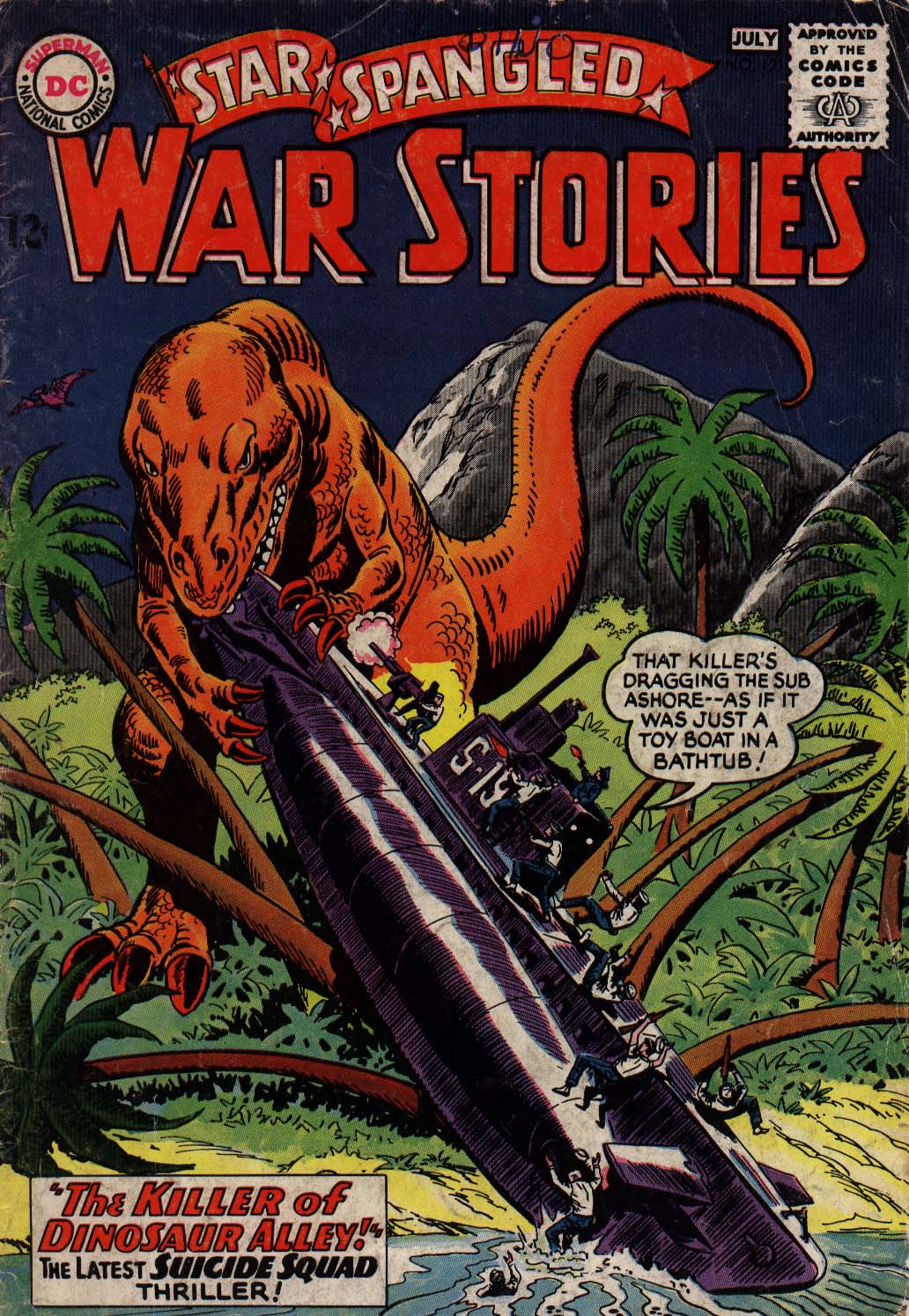 Read online Star Spangled War Stories (1952) comic -  Issue #121 - 1